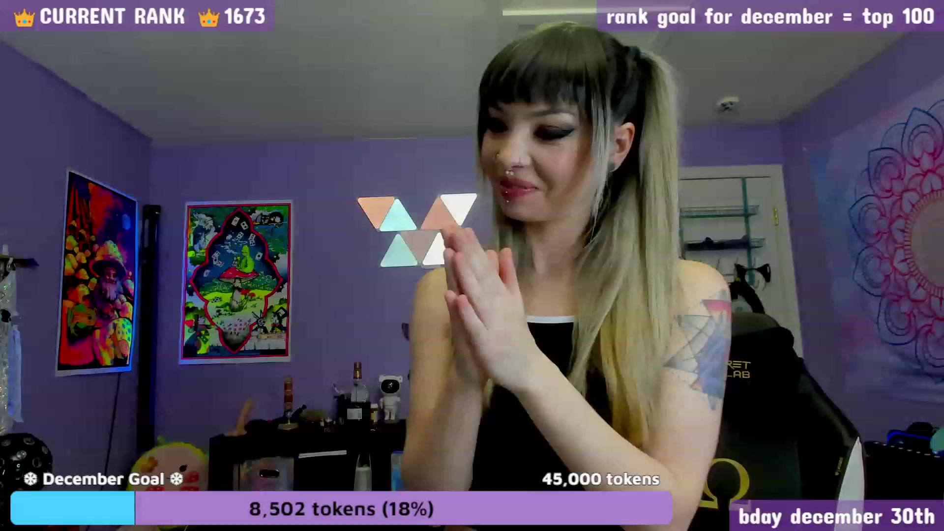 Gallery image thumbnail from JaylaBliss's myfreecams stream on, 12/08/2022, 13:11 image 8 of 20