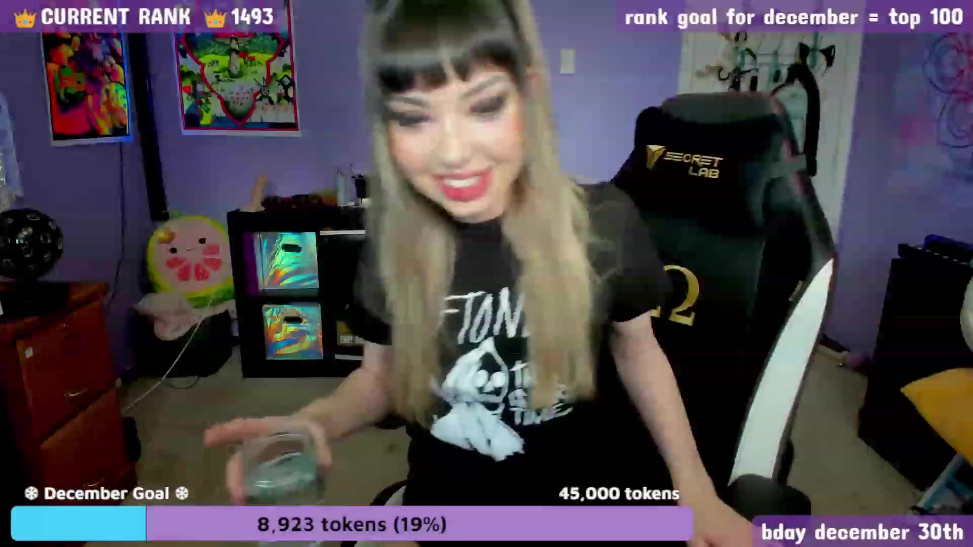 Gallery image thumbnail from JaylaBliss's myfreecams stream on, 12/08/2022, 19:54 image 17 of 20