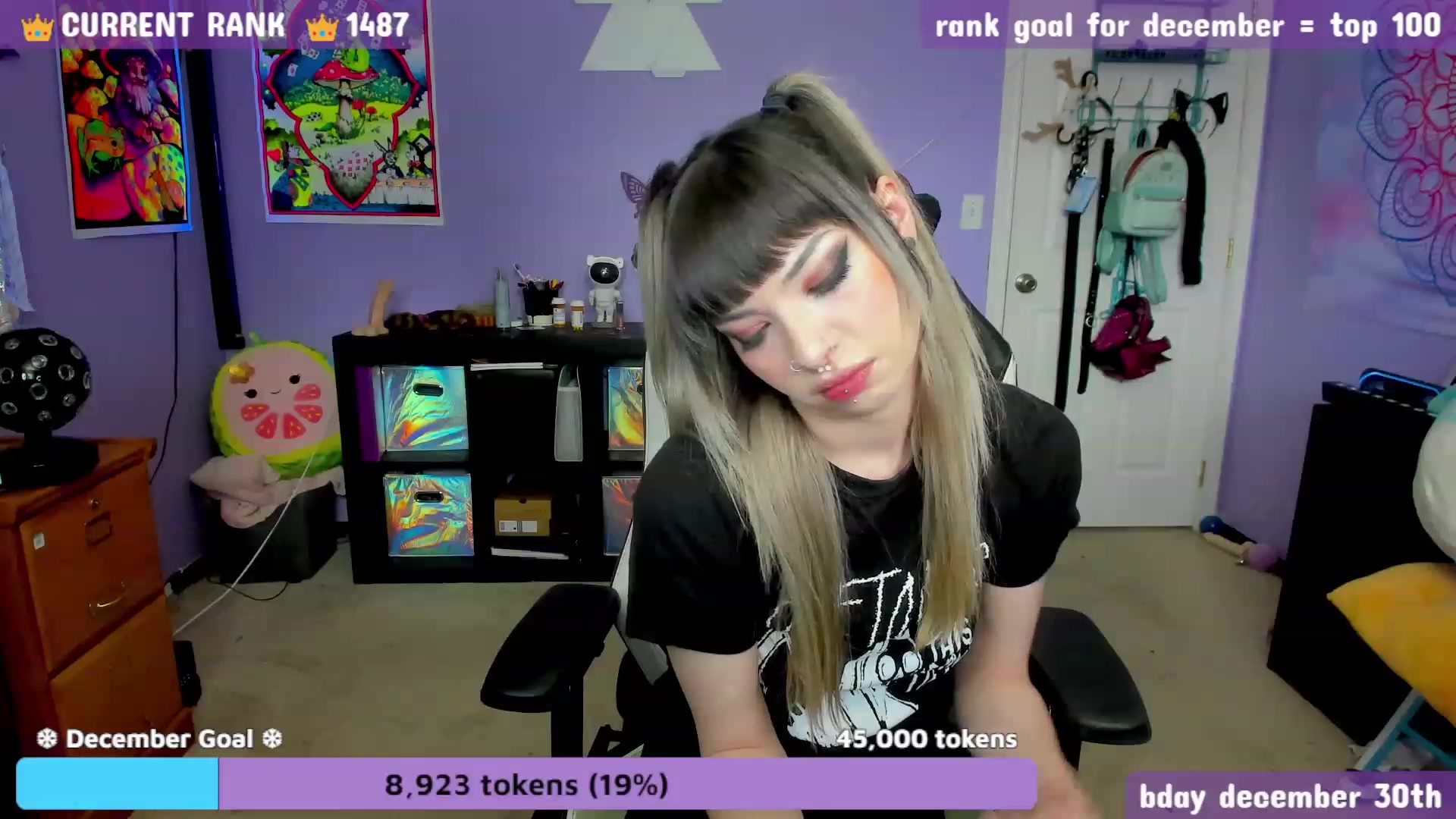 Gallery image thumbnail from JaylaBliss's myfreecams stream on, 12/08/2022, 19:54 image 7 of 20