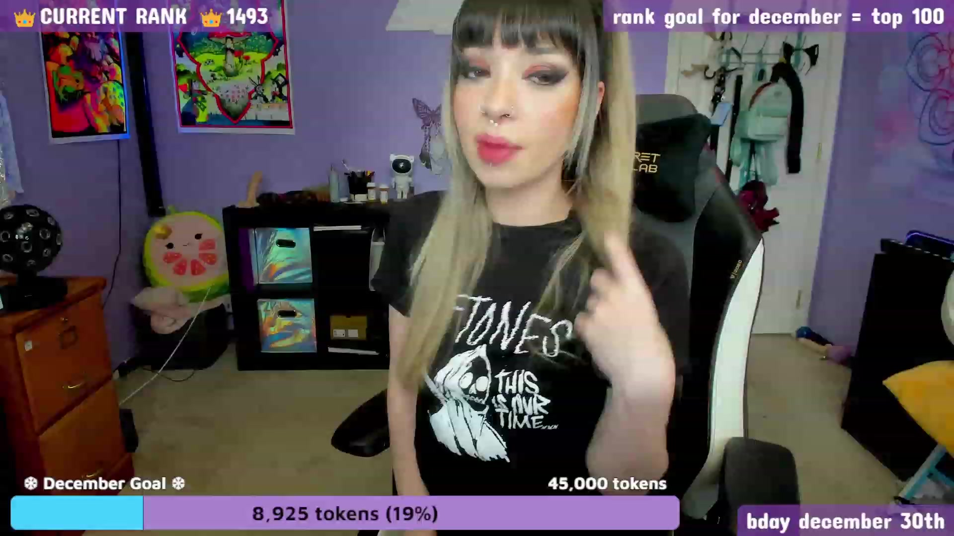 Gallery image thumbnail from JaylaBliss's myfreecams stream on, 12/08/2022, 19:54 image 20 of 20
