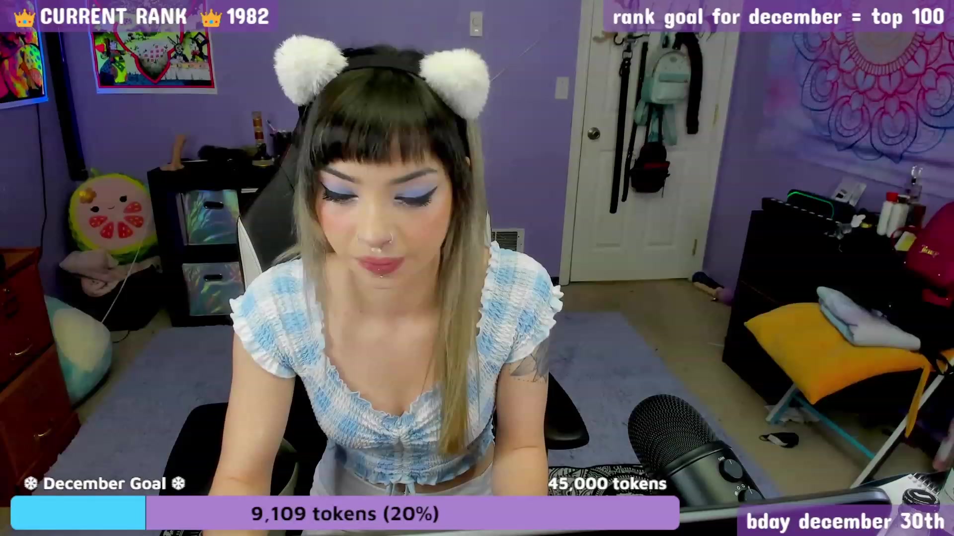 Gallery image thumbnail from JaylaBliss's myfreecams stream on, 12/11/2022, 10:26 image 6 of 20