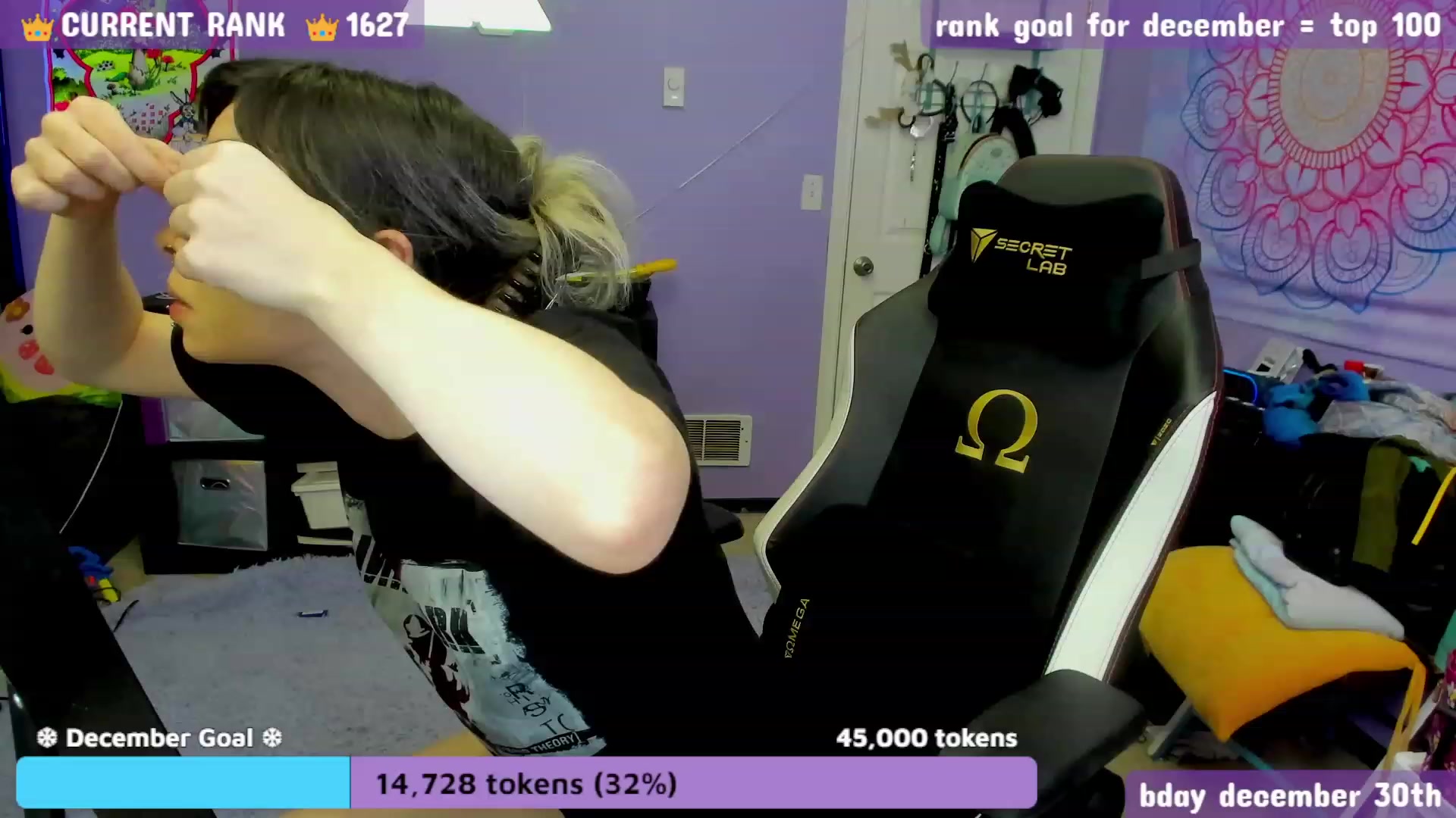 Gallery image thumbnail from JaylaBliss's myfreecams stream on, 12/19/2022, 13:13 image 6 of 20