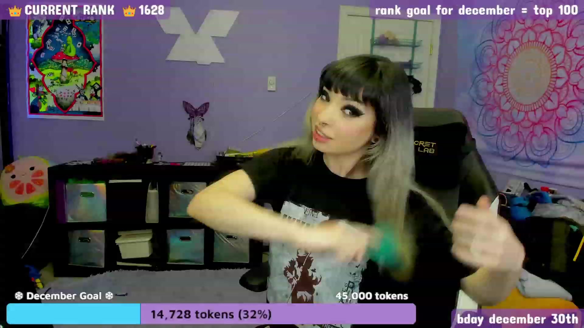 Gallery image thumbnail from JaylaBliss's myfreecams stream on, 12/19/2022, 13:13 image 10 of 20