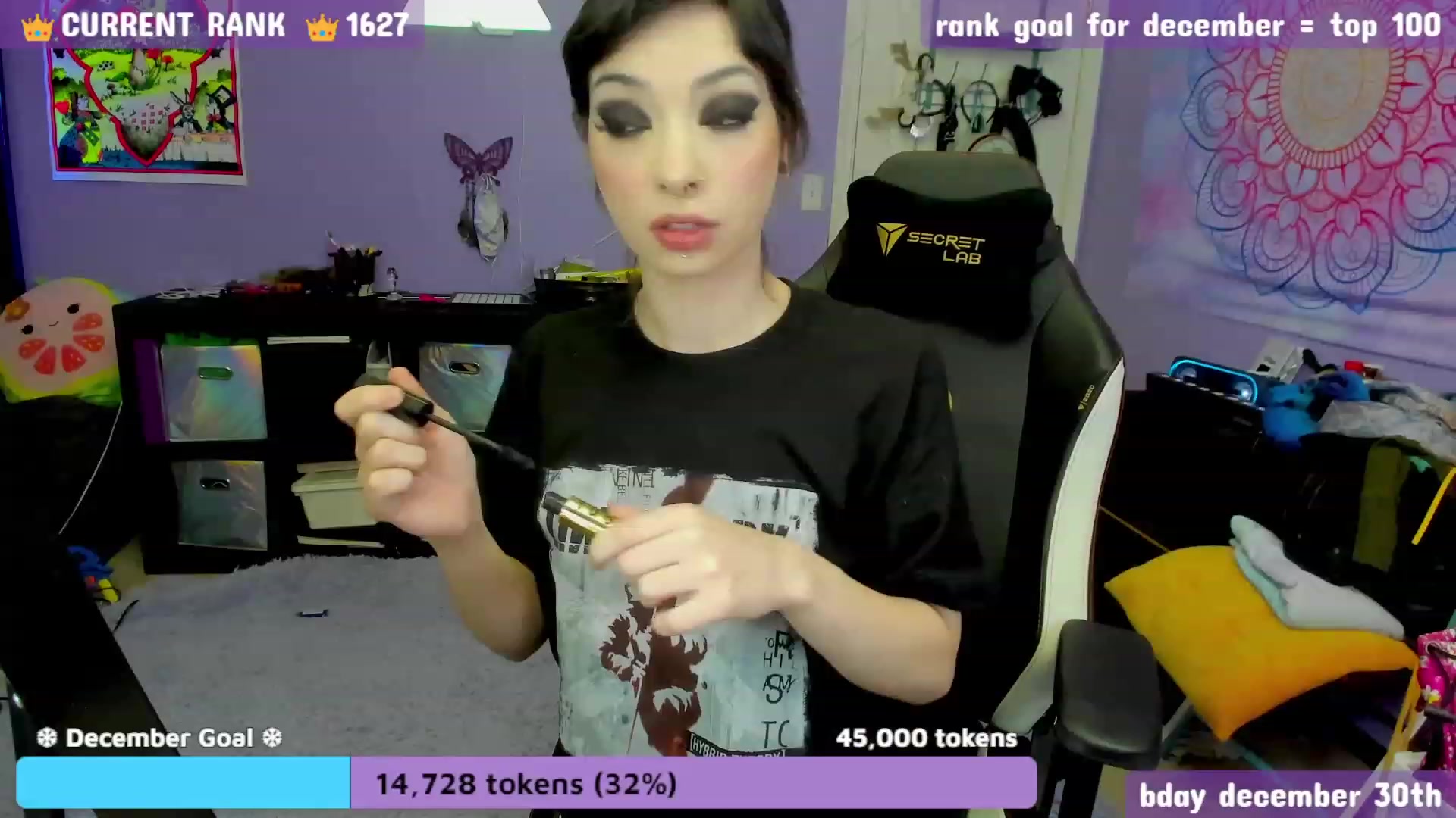 Gallery image thumbnail from JaylaBliss's myfreecams stream on, 12/19/2022, 13:13 image 8 of 20