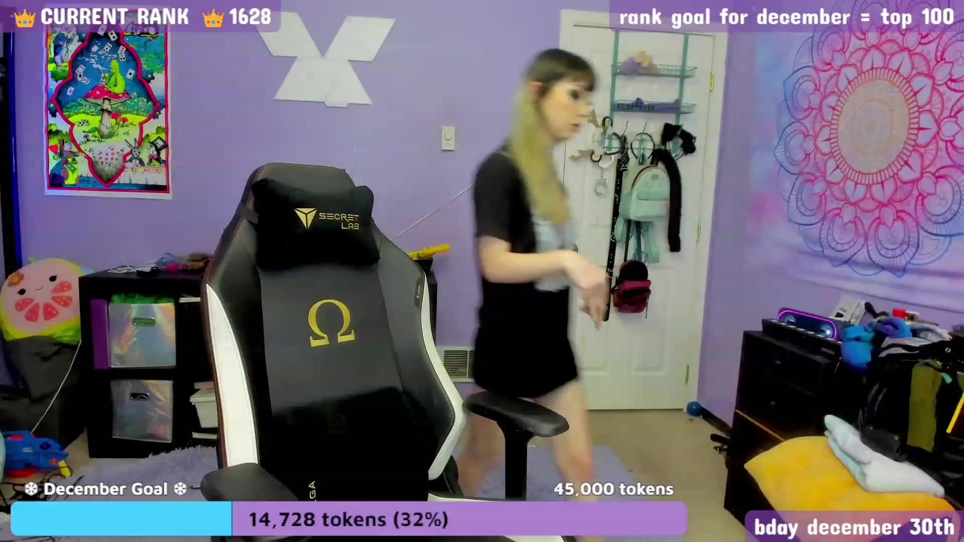 Gallery image thumbnail from JaylaBliss's myfreecams stream on, 12/19/2022, 13:13 image 11 of 20
