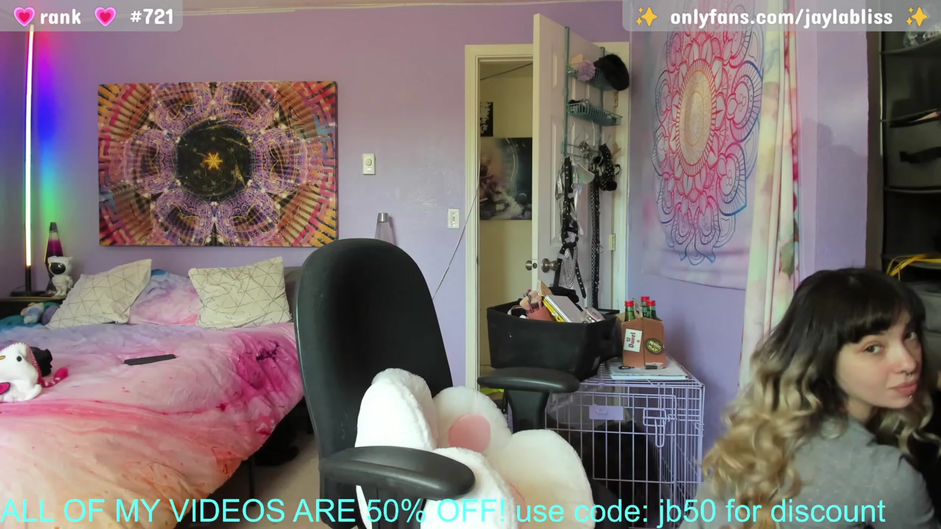 Gallery image thumbnail from JaylaBliss's myfreecams stream on, 04/03/2023, 22:53 image 8 of 20