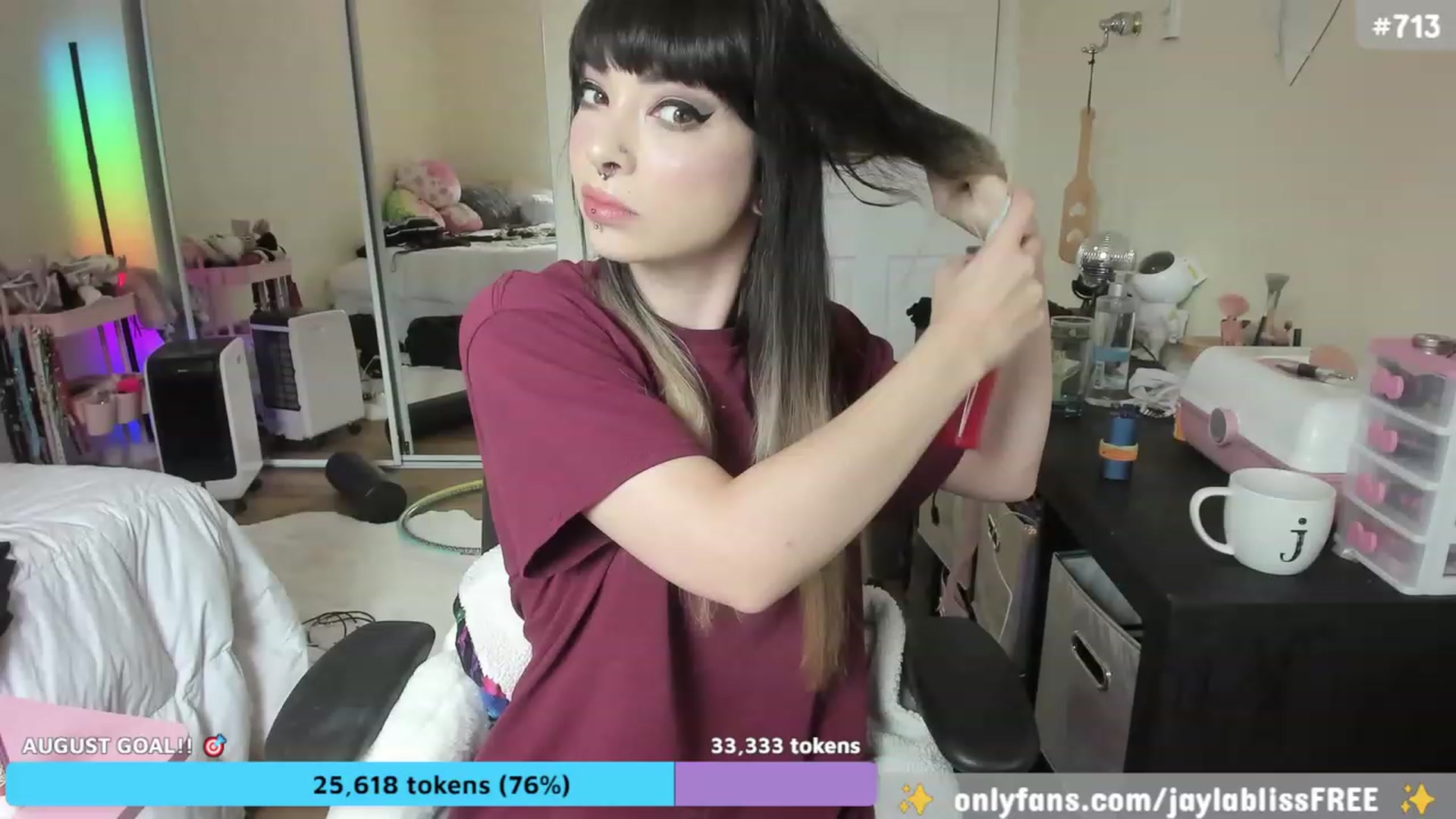 Gallery image thumbnail from JaylaBliss's myfreecams stream on, 08/22/2023, 18:46 image 18 of 20