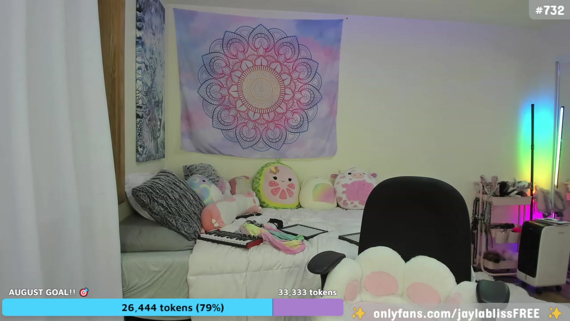 Gallery image thumbnail from JaylaBliss's myfreecams stream on, 08/24/2023, 11:37 image 6 of 20