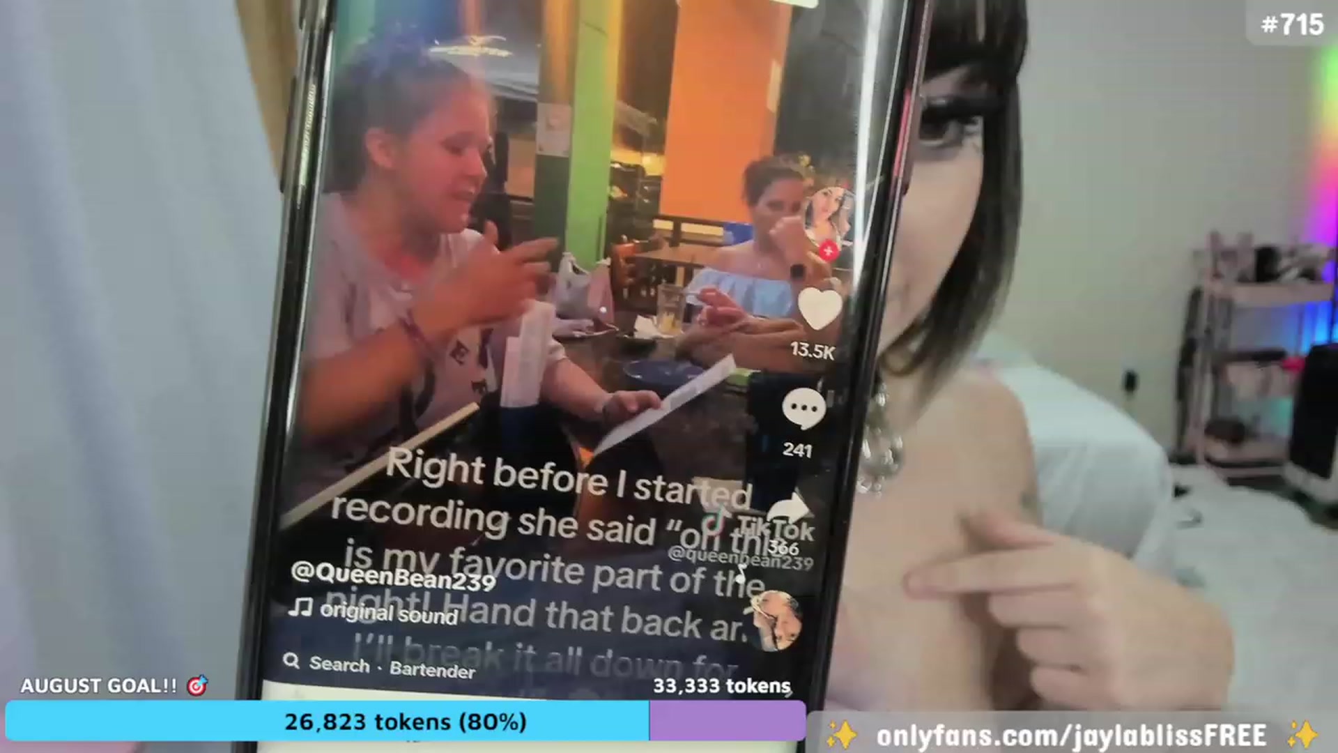 Gallery image thumbnail from JaylaBliss's myfreecams stream on, 08/24/2023, 16:28 image 1 of 20