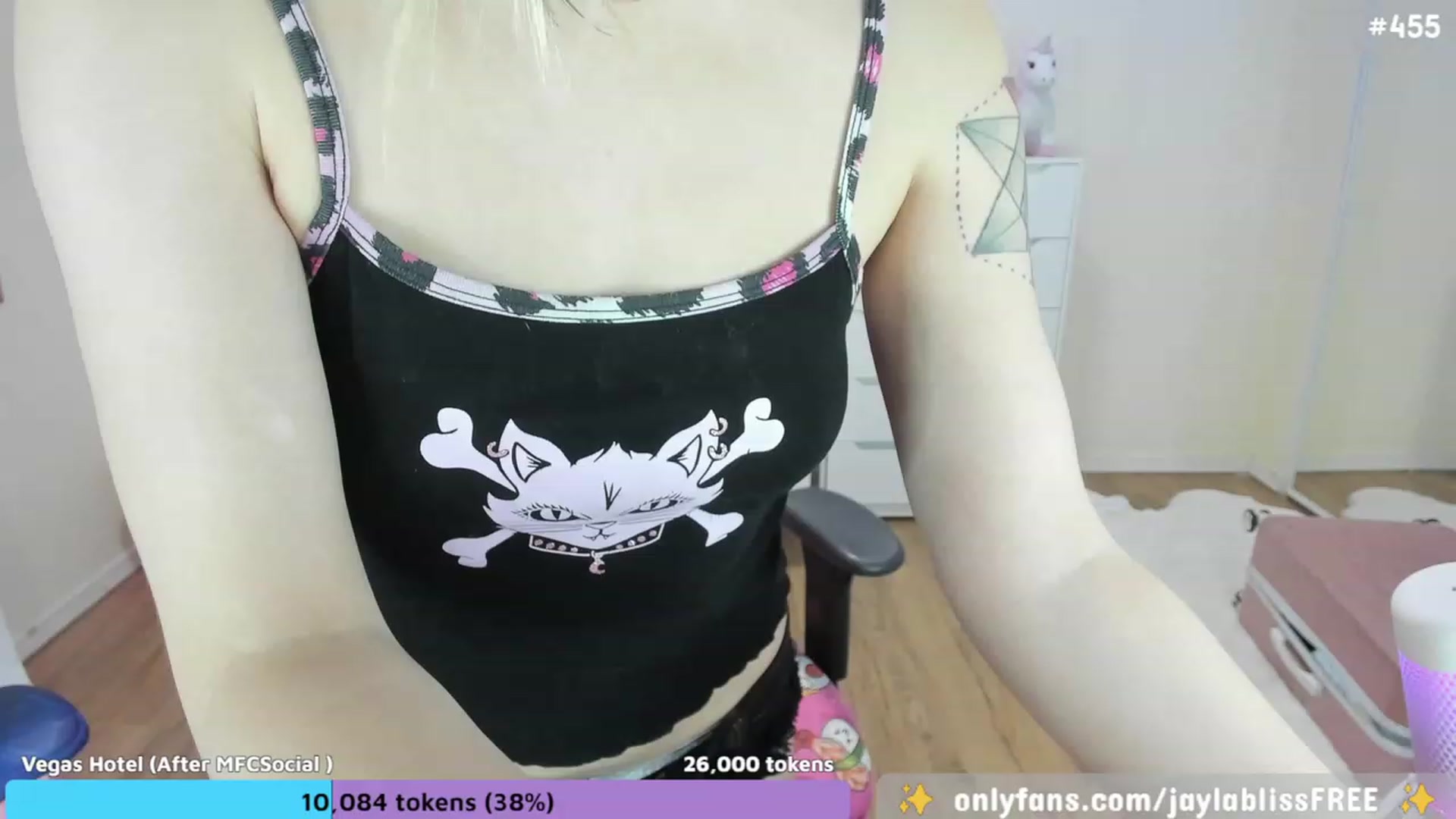 Gallery image thumbnail from JaylaBliss's myfreecams stream on, 10/03/2023, 09:39 image 2 of 20