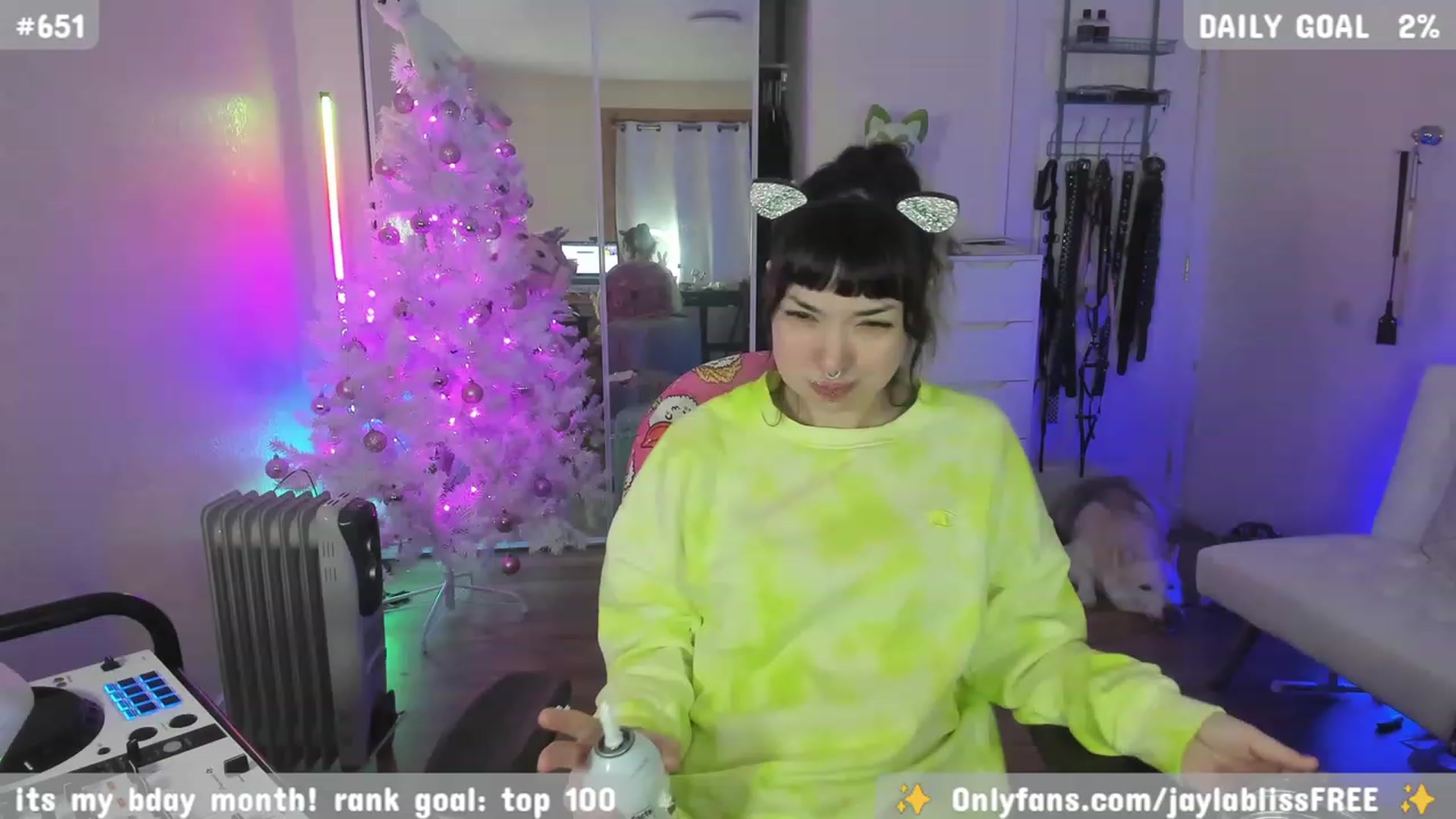 Gallery image thumbnail from JaylaBliss's myfreecams stream on, 12/18/2023, 09:44 image 18 of 20