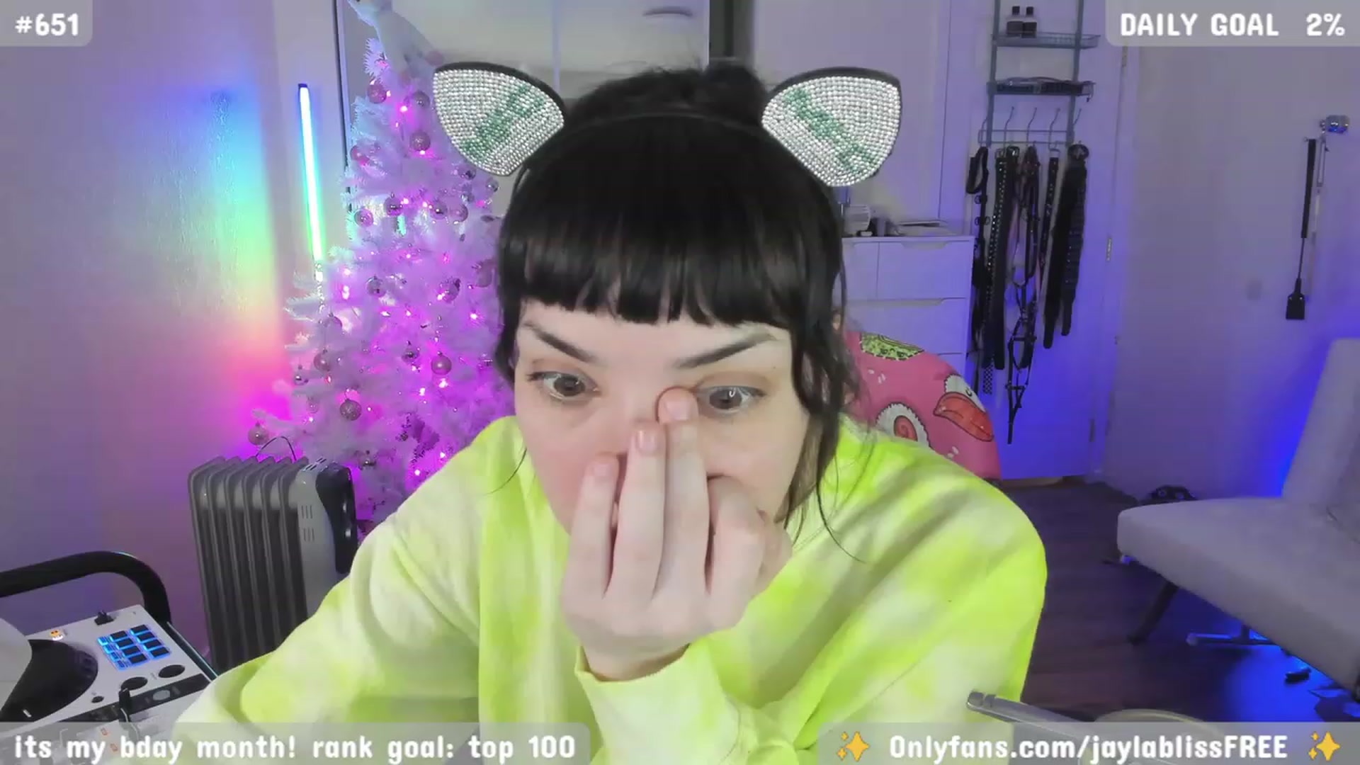 Gallery image thumbnail from JaylaBliss's myfreecams stream on, 12/18/2023, 09:44 image 16 of 20