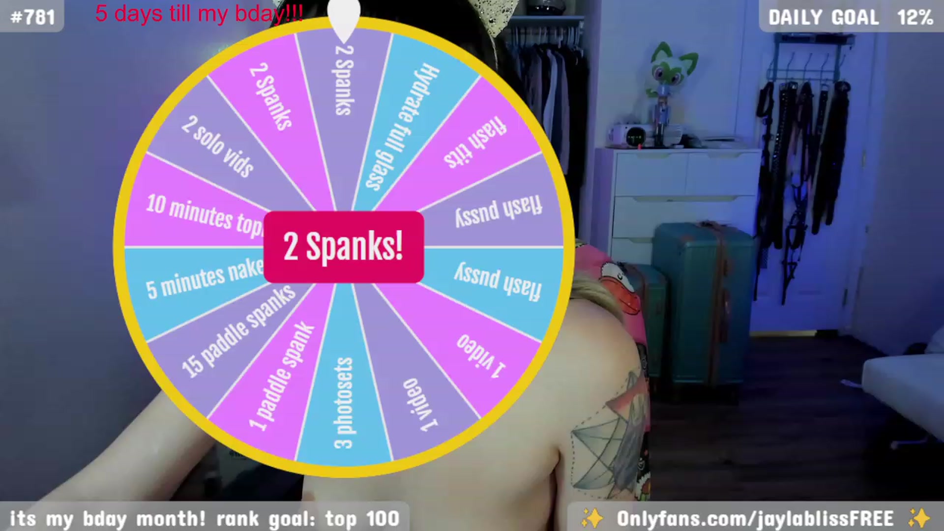 Gallery image thumbnail from JaylaBliss's myfreecams stream on, 12/25/2023, 11:27 image 7 of 20