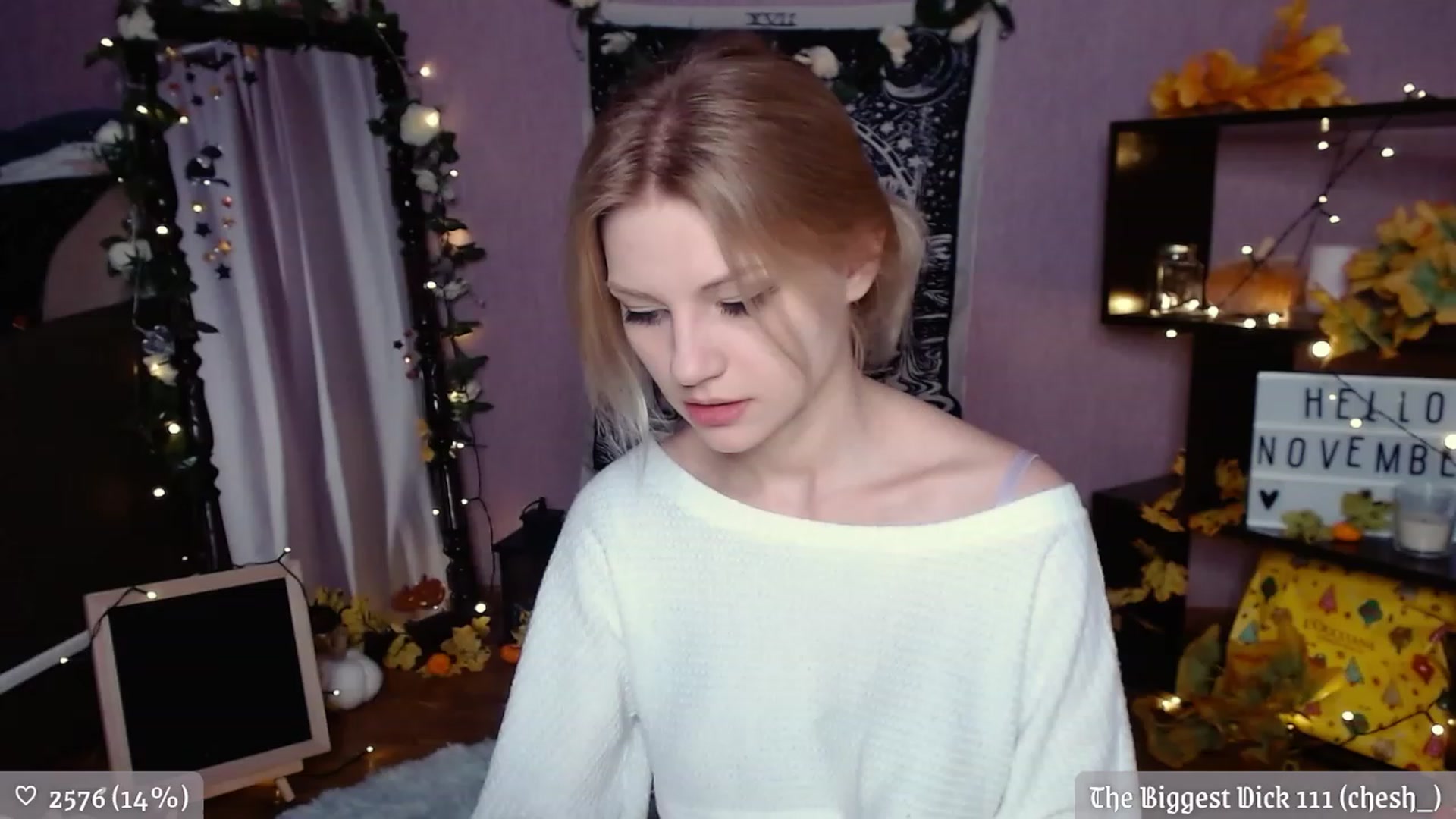 Gallery image thumbnail from JellyFox's myfreecams stream on, 11/16/2022, 02:42 image 15 of 20