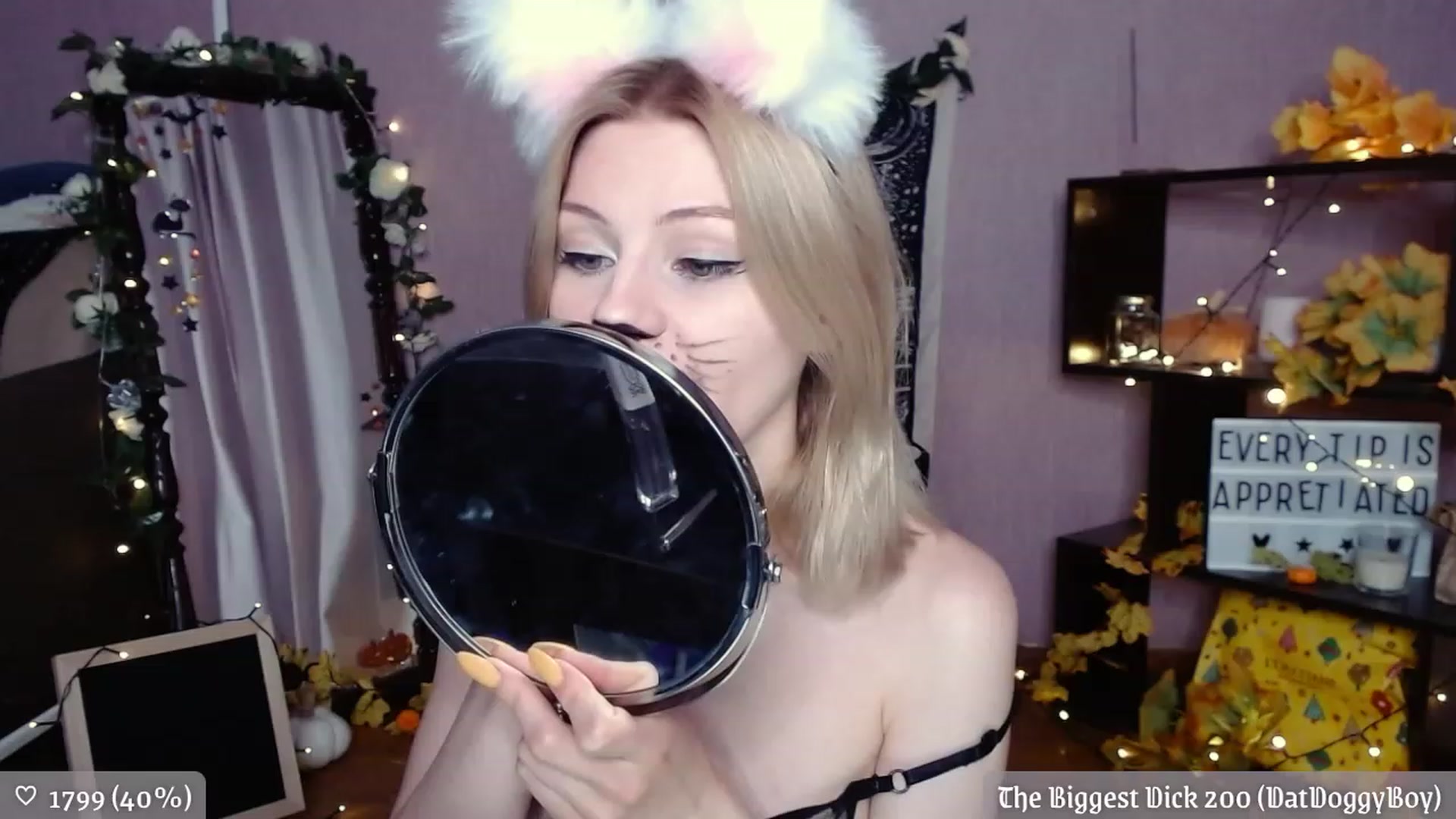 Gallery image thumbnail from JellyFox's myfreecams stream on, 11/20/2022, 03:19 image 16 of 20