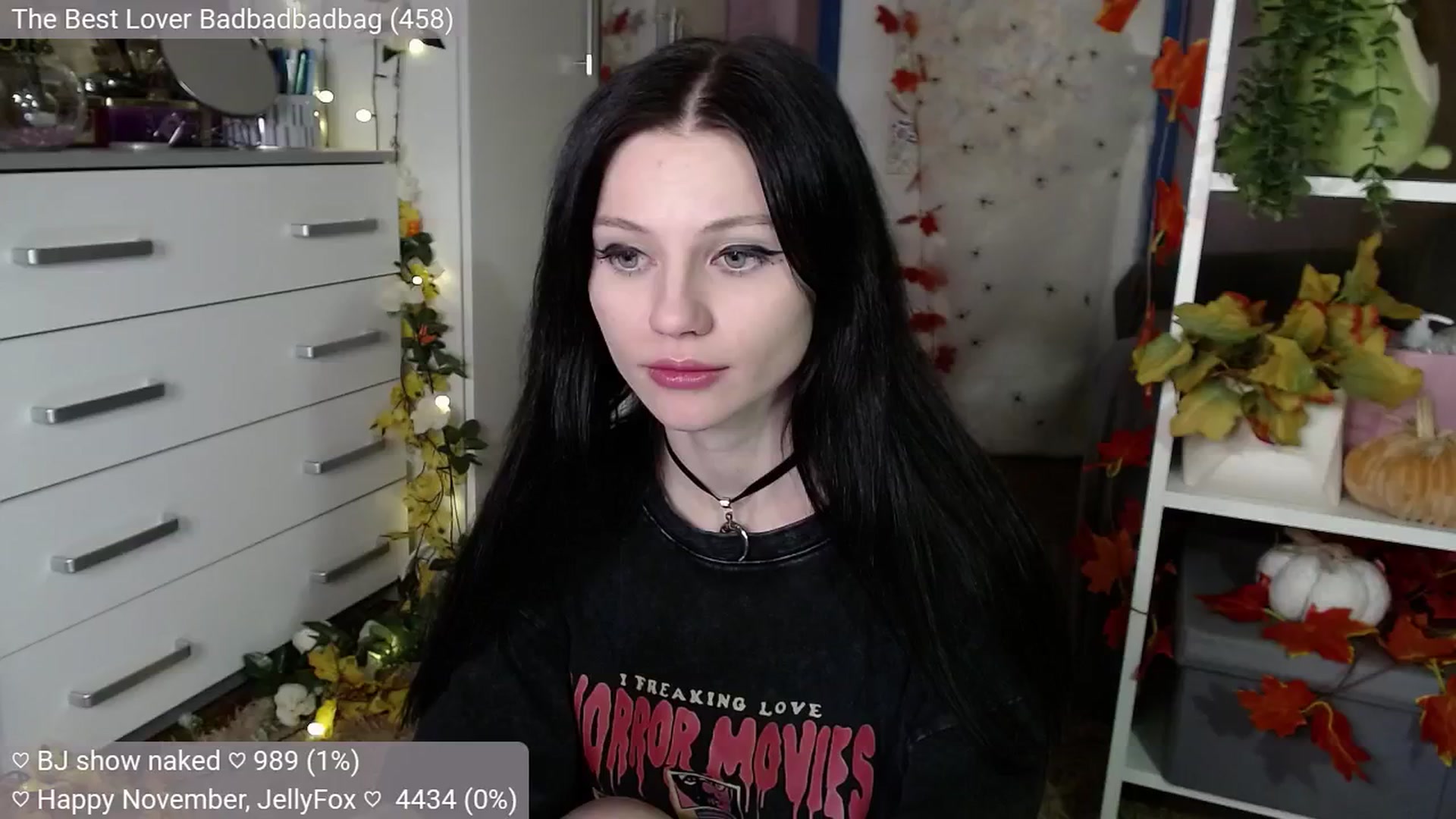 Gallery image thumbnail from JellyFox's myfreecams stream on, 11/04/2024, 03:40 image 20 of 20