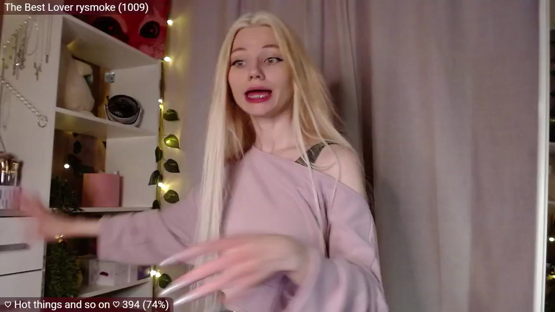Gallery image thumbnail from JellyFox's myfreecams stream on, 04/04/2025, 04:23 image 17 of 20