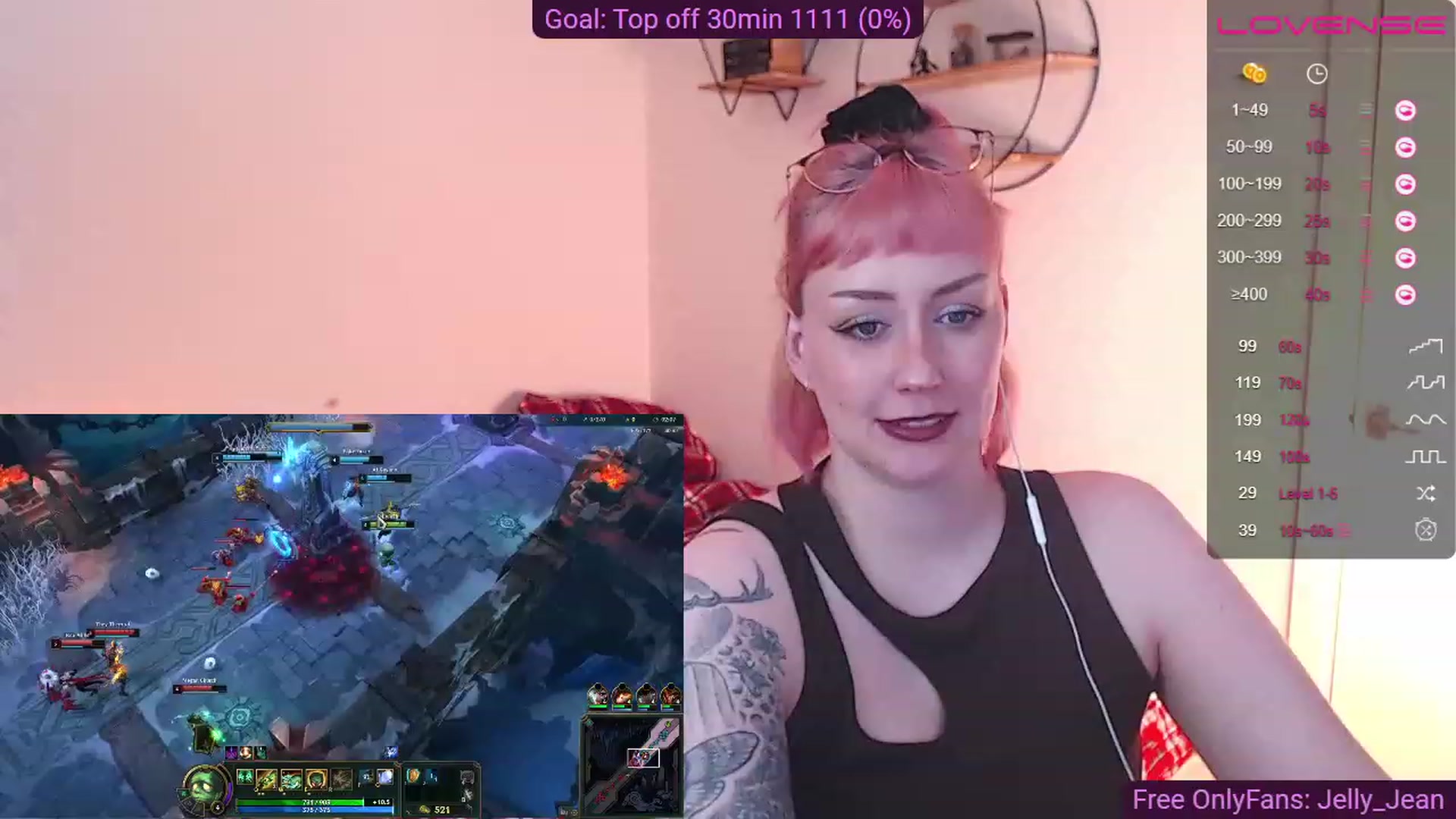 Gallery image thumbnail from Jelly_Jean's myfreecams stream on, 05/21/2023, 10:26 image 4 of 20