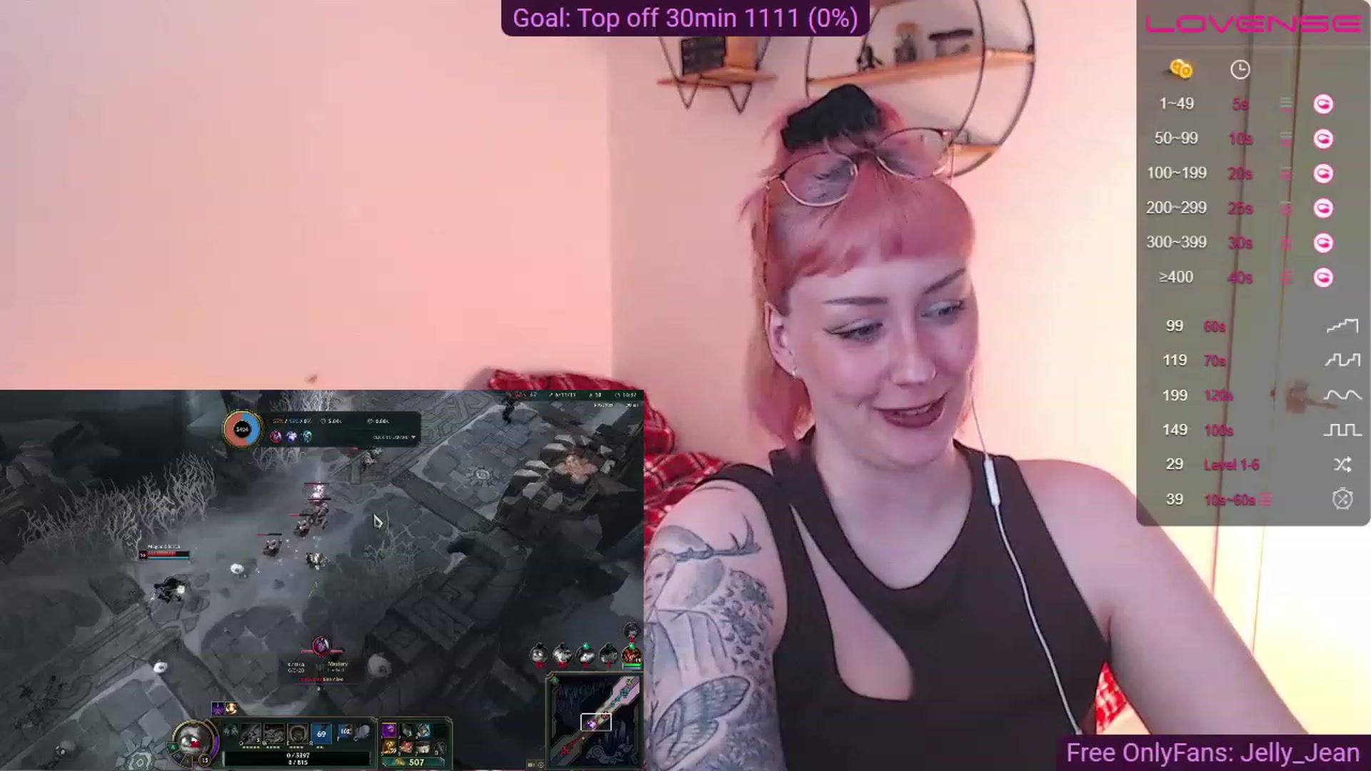 Gallery image thumbnail from Jelly_Jean's myfreecams stream on, 05/21/2023, 10:26 image 9 of 20