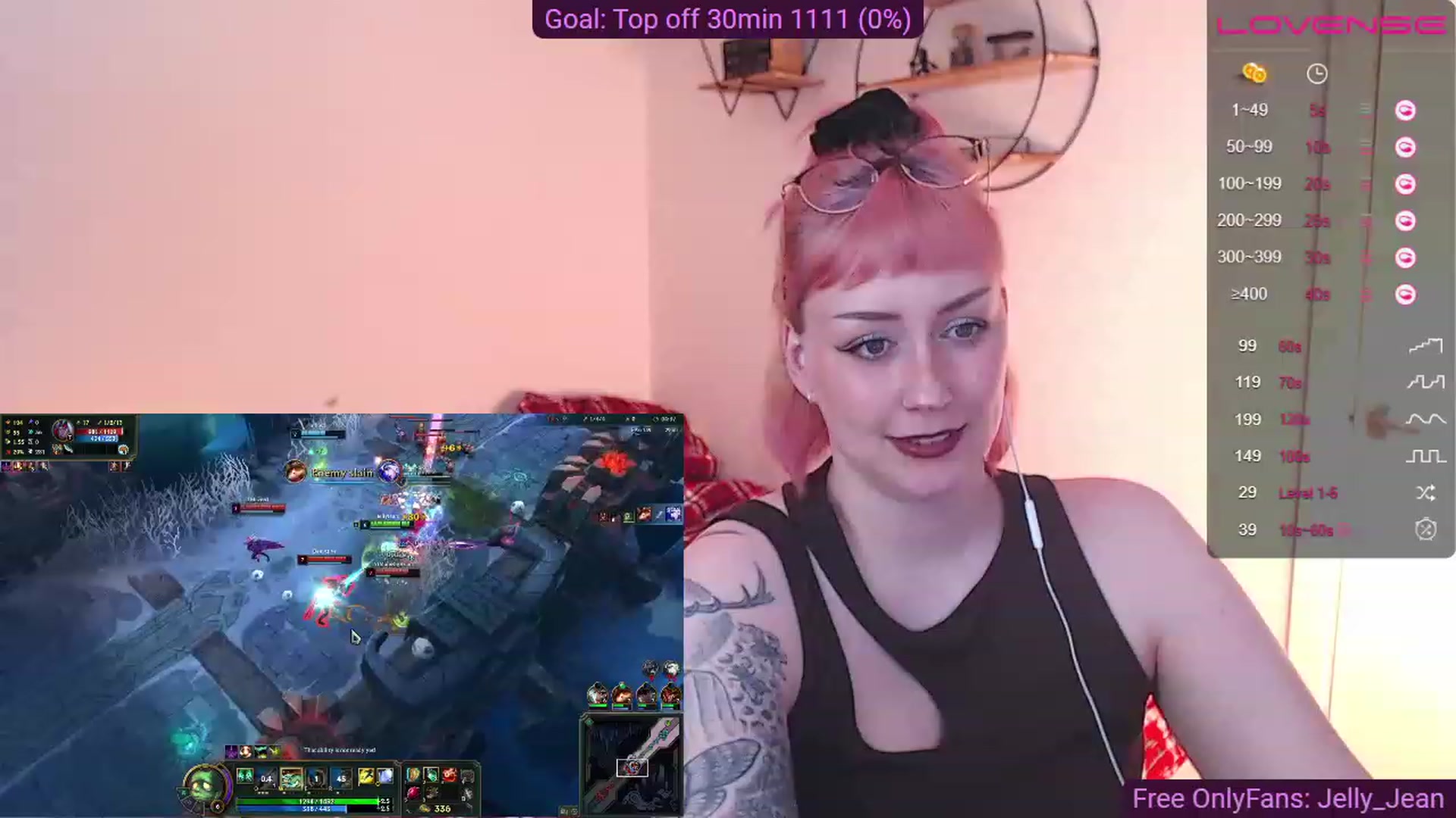 Gallery image thumbnail from Jelly_Jean's myfreecams stream on, 05/21/2023, 10:26 image 5 of 20