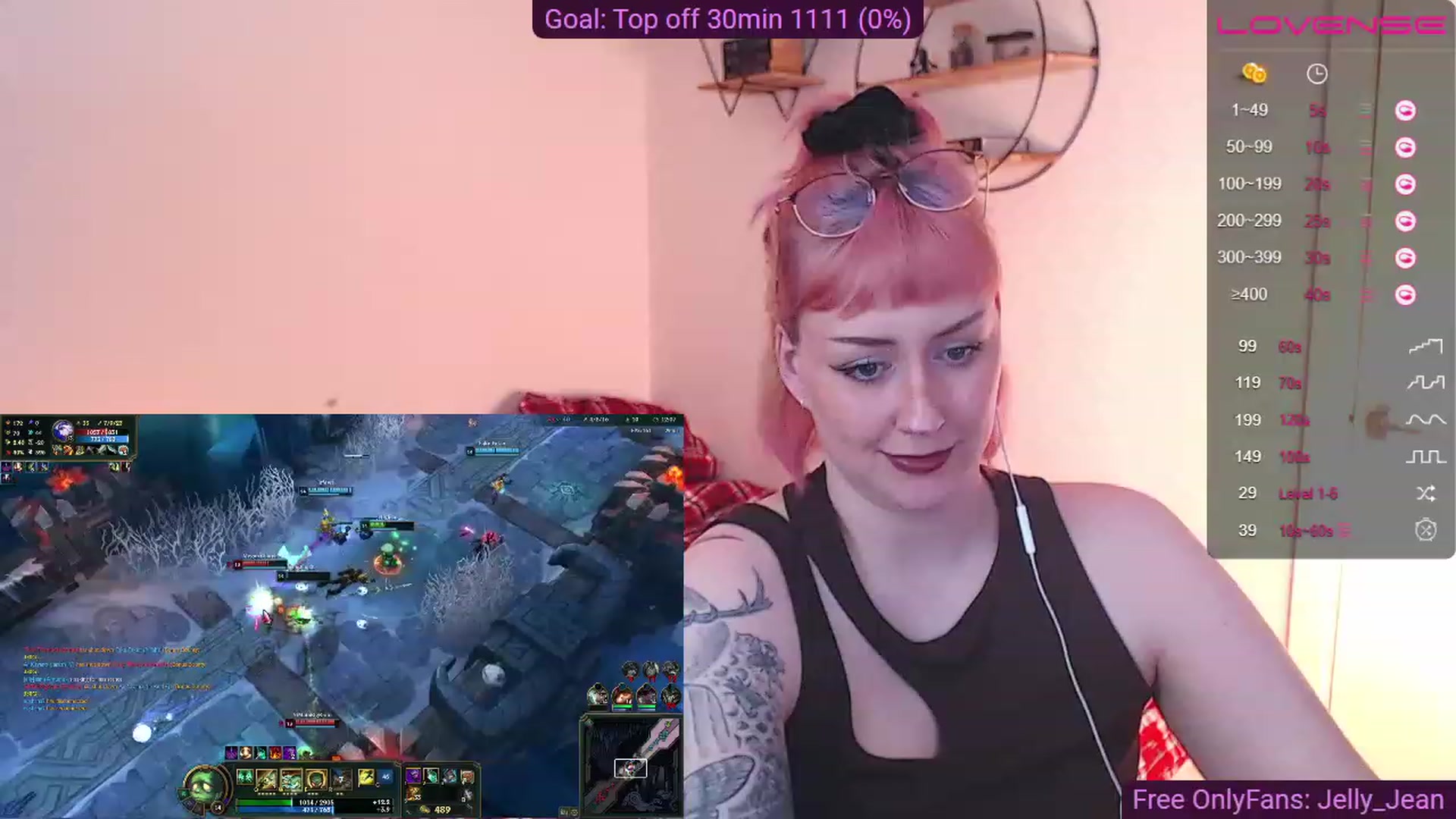 Gallery image thumbnail from Jelly_Jean's myfreecams stream on, 05/21/2023, 10:26 image 8 of 20