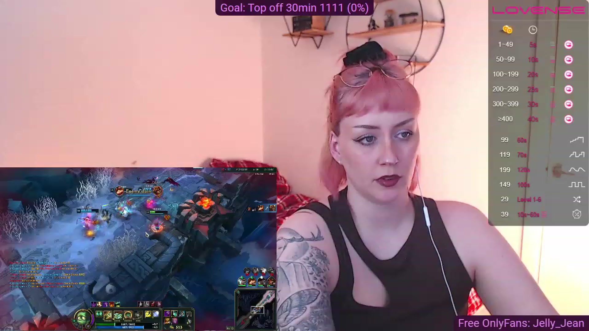 Gallery image thumbnail from Jelly_Jean's myfreecams stream on, 05/21/2023, 10:26 image 10 of 20