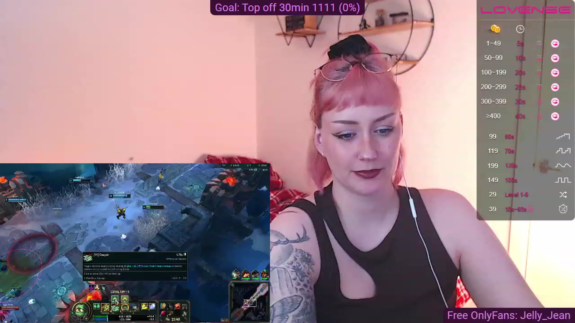 Gallery image thumbnail from Jelly_Jean's myfreecams stream on, 05/21/2023, 10:26 image 6 of 20