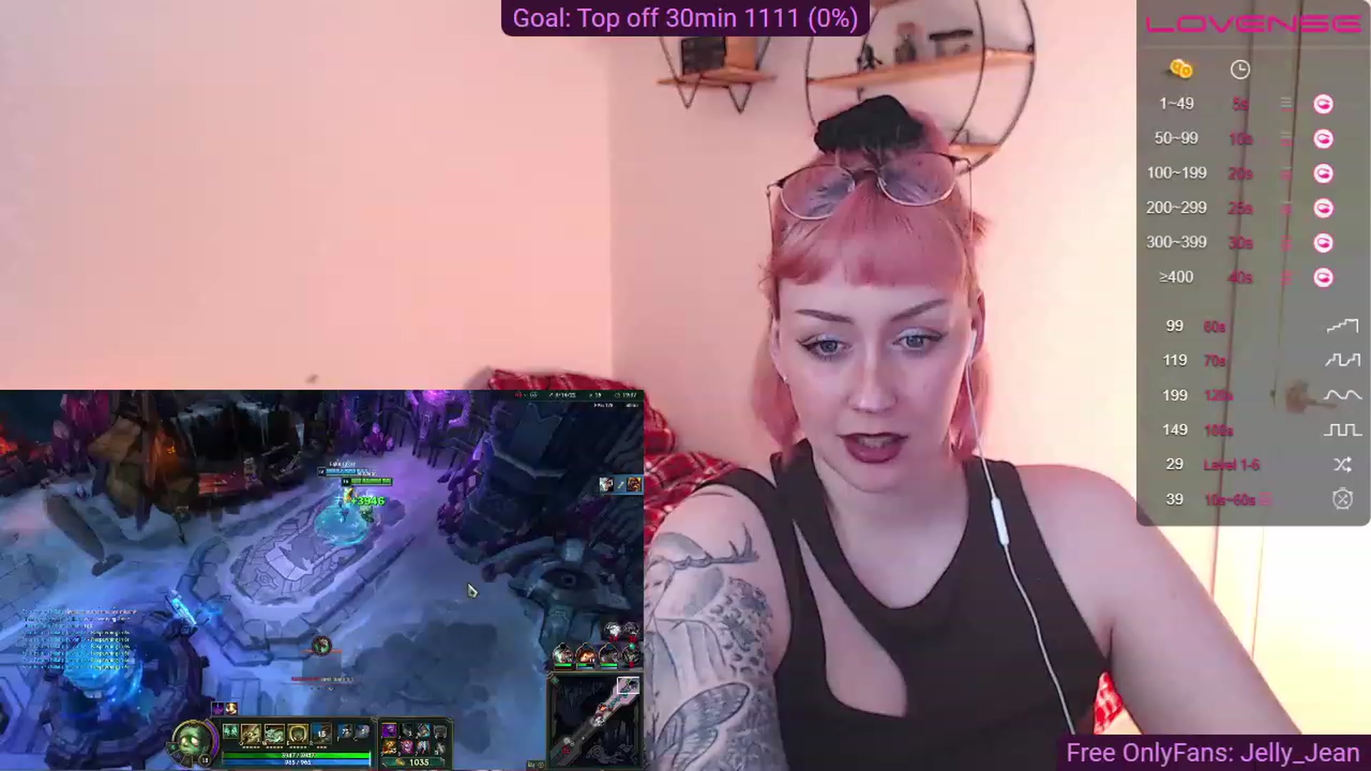 Gallery image thumbnail from Jelly_Jean's myfreecams stream on, 05/21/2023, 10:26 image 11 of 20