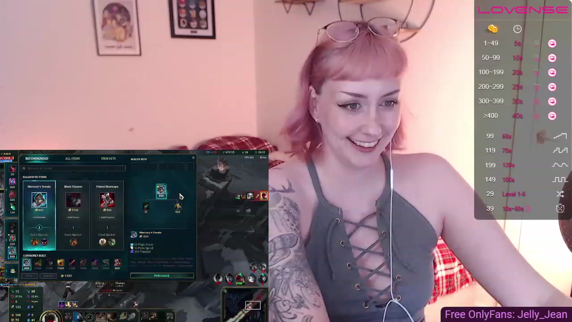 Gallery image thumbnail from Jelly_Jean's myfreecams stream on, 05/22/2023, 13:44 image 9 of 20