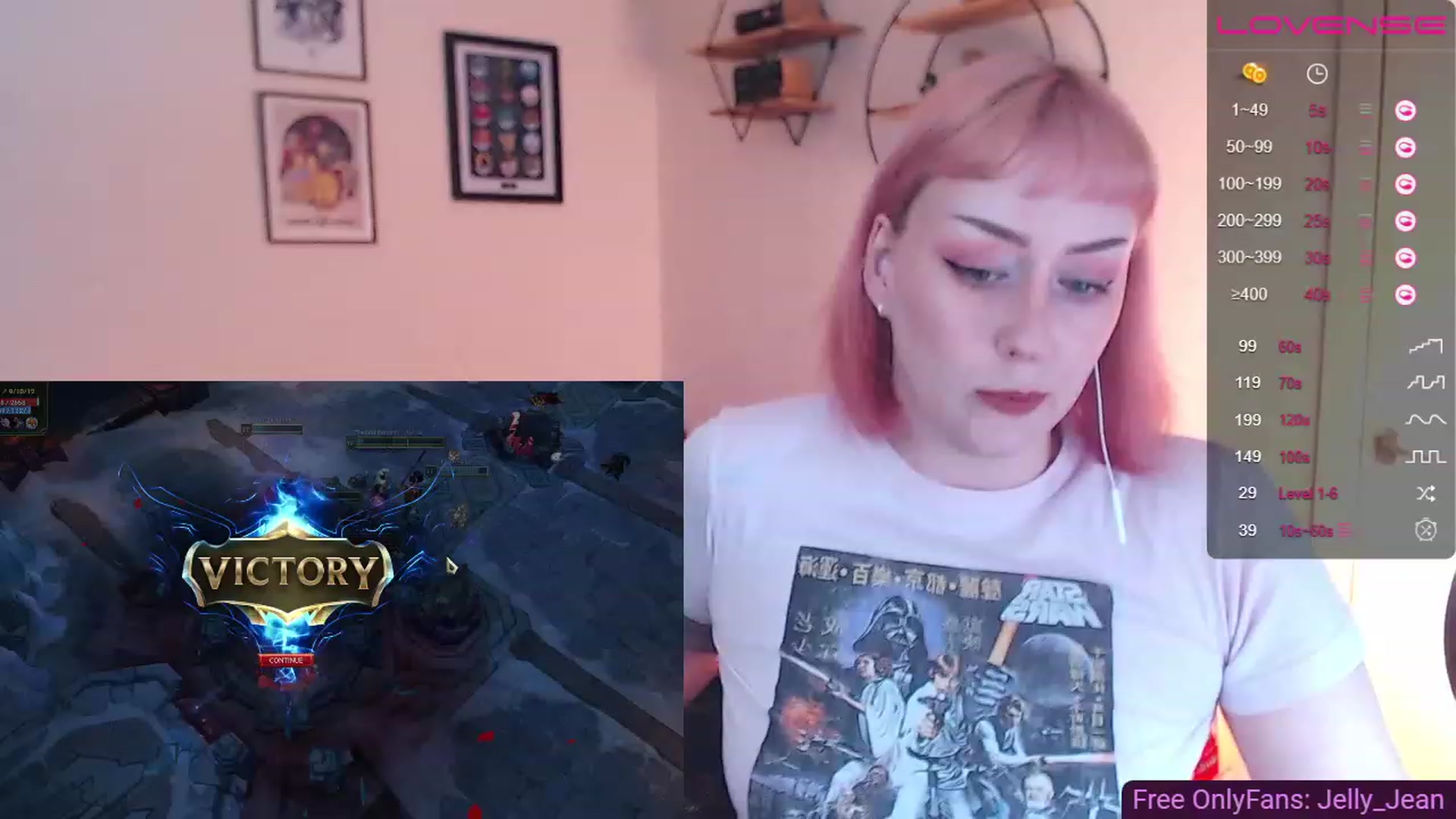 Gallery image thumbnail from Jelly_Jean's myfreecams stream on, 05/23/2023, 14:21 image 4 of 20