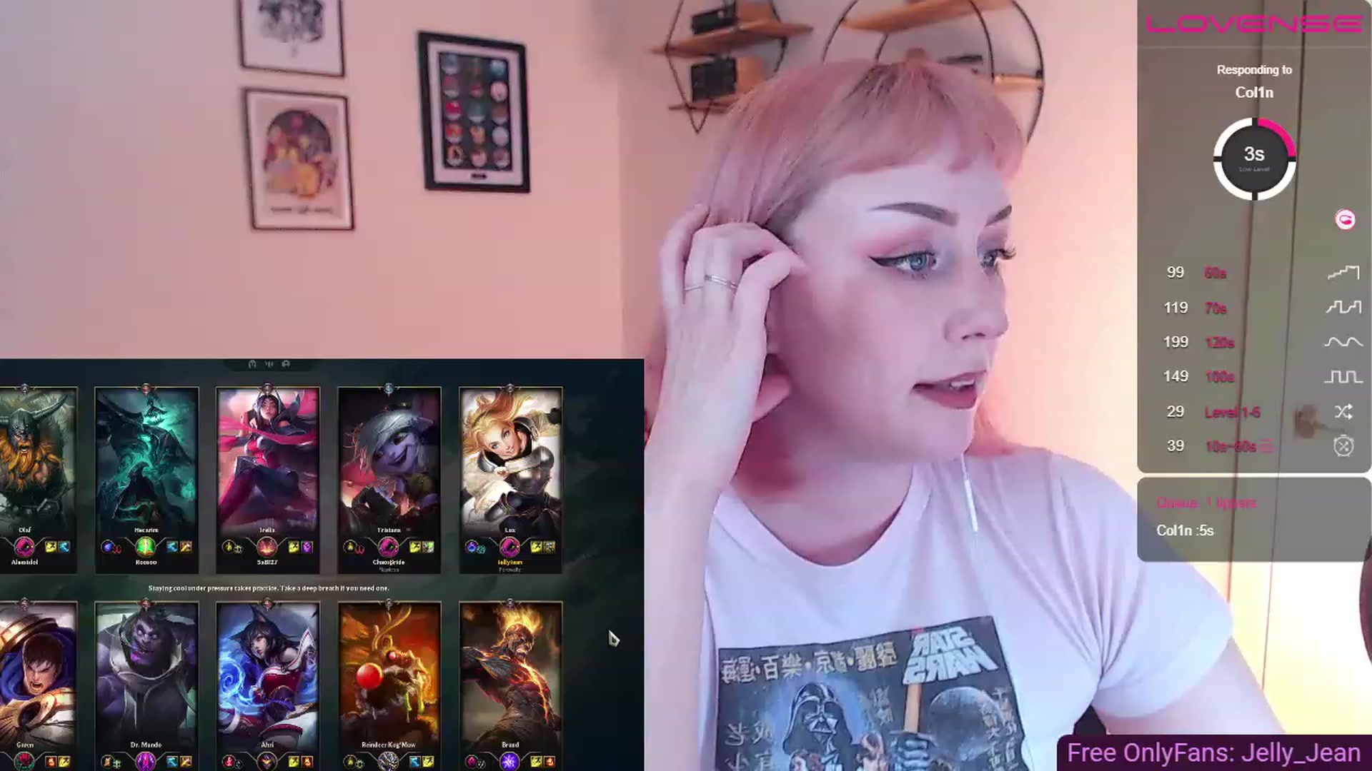 Gallery image thumbnail from Jelly_Jean's myfreecams stream on, 05/23/2023, 14:21 image 15 of 20