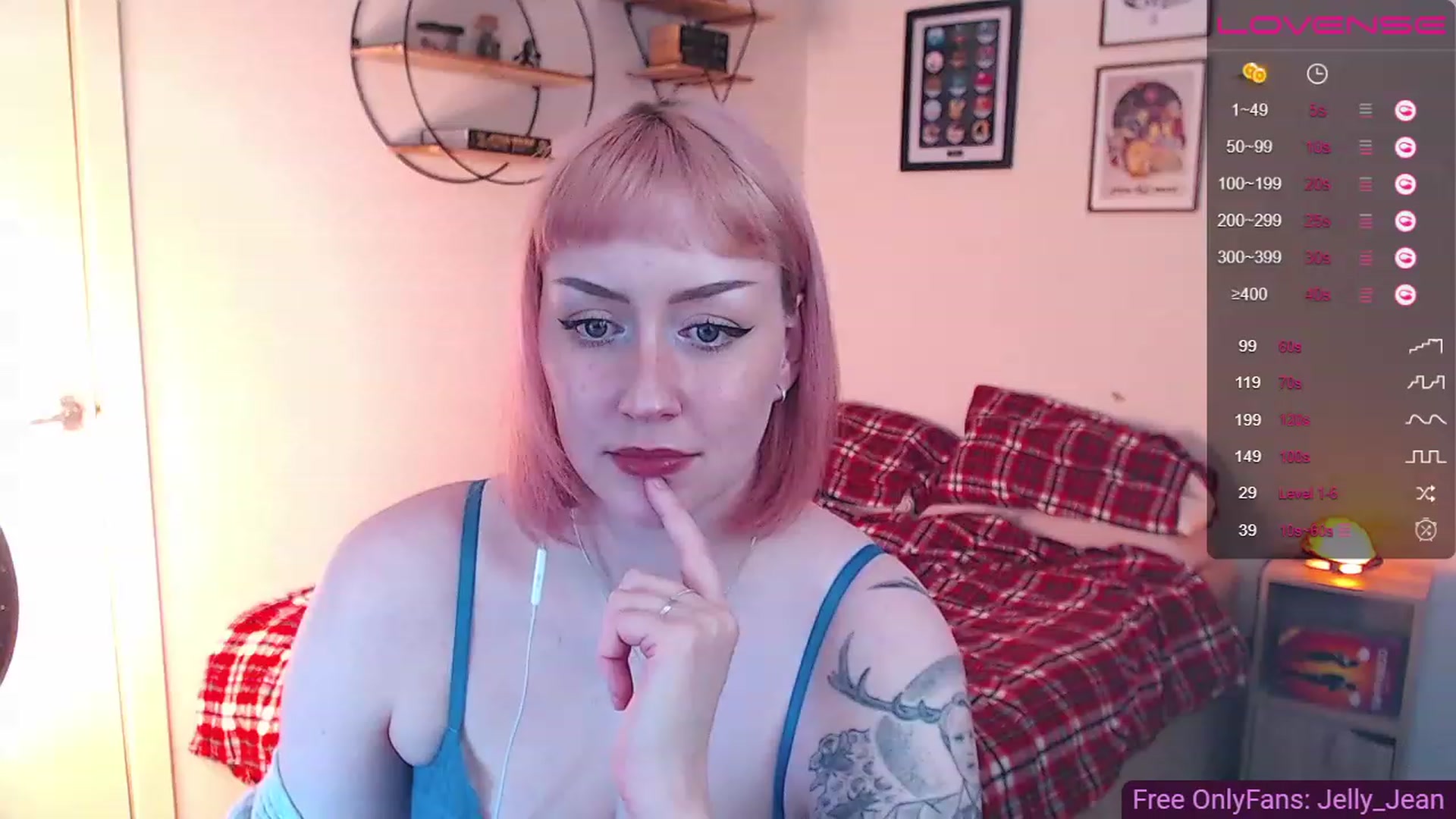 Gallery image thumbnail from Jelly_Jean's myfreecams stream on, 05/25/2023, 18:01 image 6 of 20