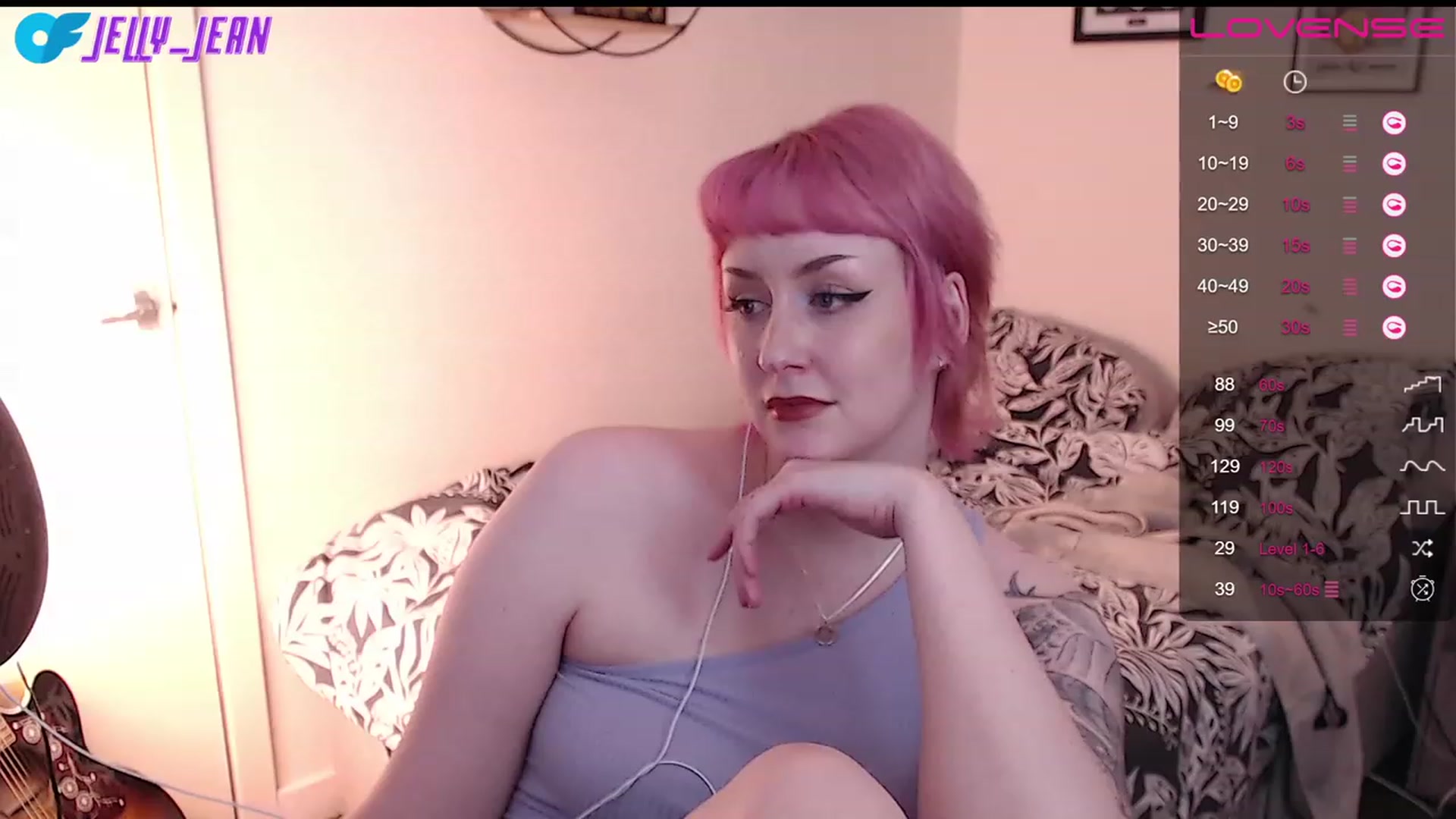 Gallery image thumbnail from Jelly_Jean's myfreecams stream on, 07/17/2023, 18:04 image 12 of 20