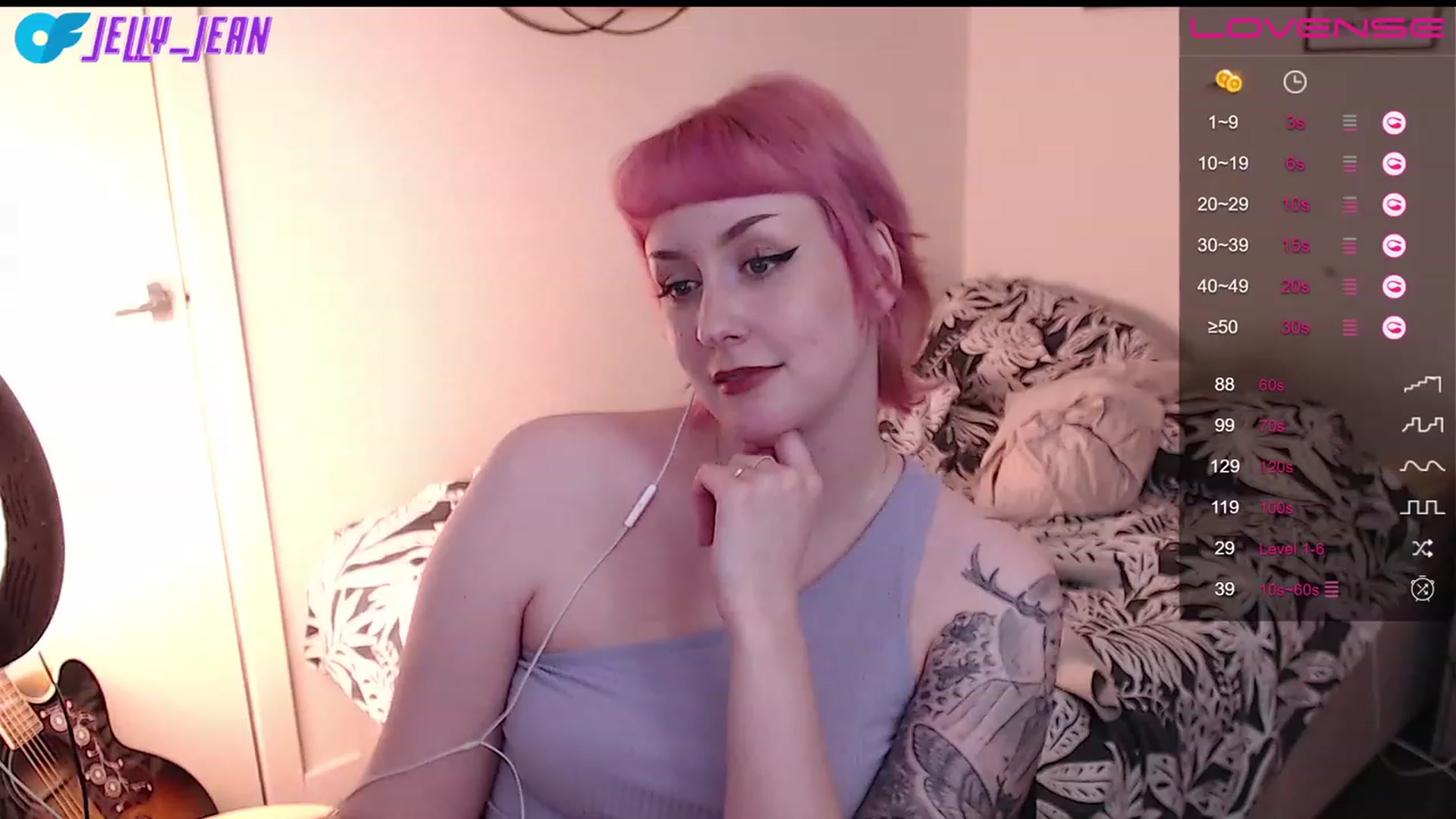 Gallery image thumbnail from Jelly_Jean's myfreecams stream on, 07/17/2023, 18:37 image 18 of 20