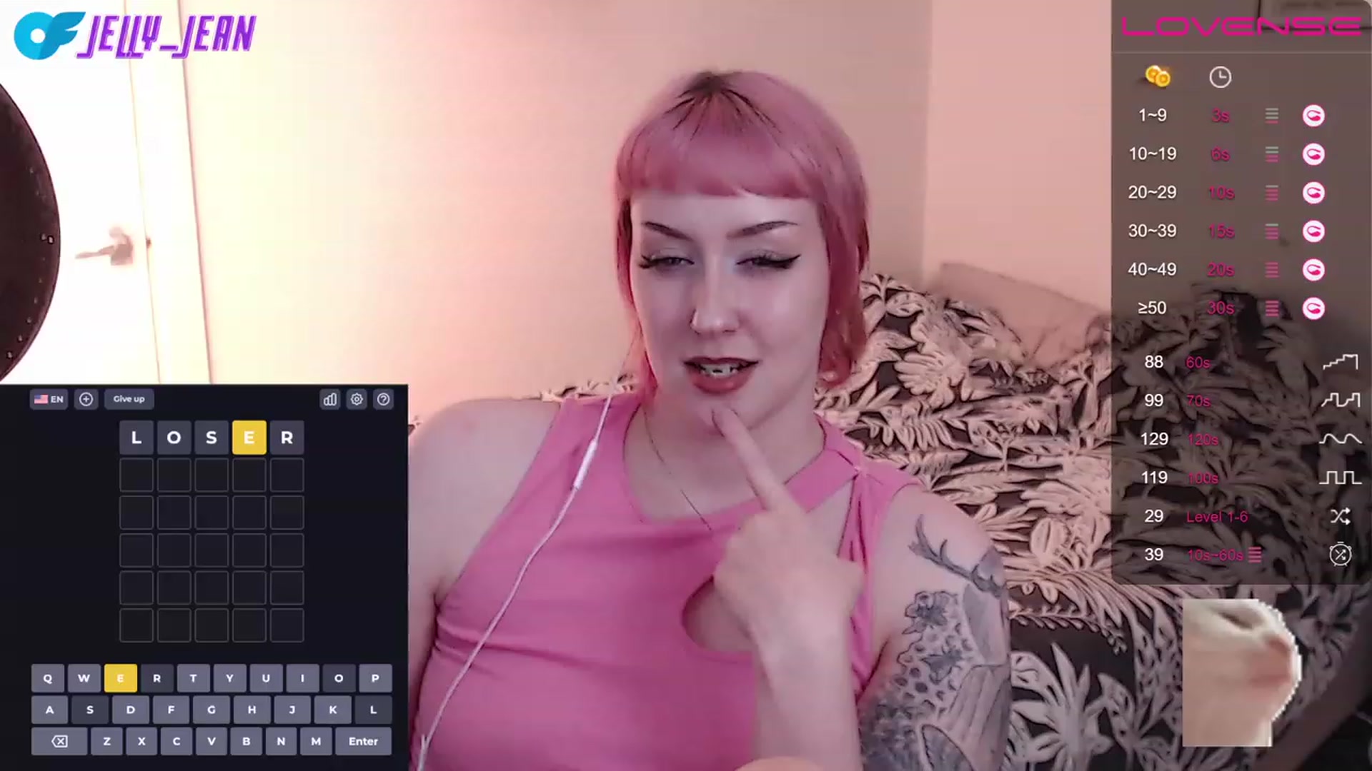 Gallery image thumbnail from Jelly_Jean's myfreecams stream on, 07/23/2023, 19:38 image 20 of 20