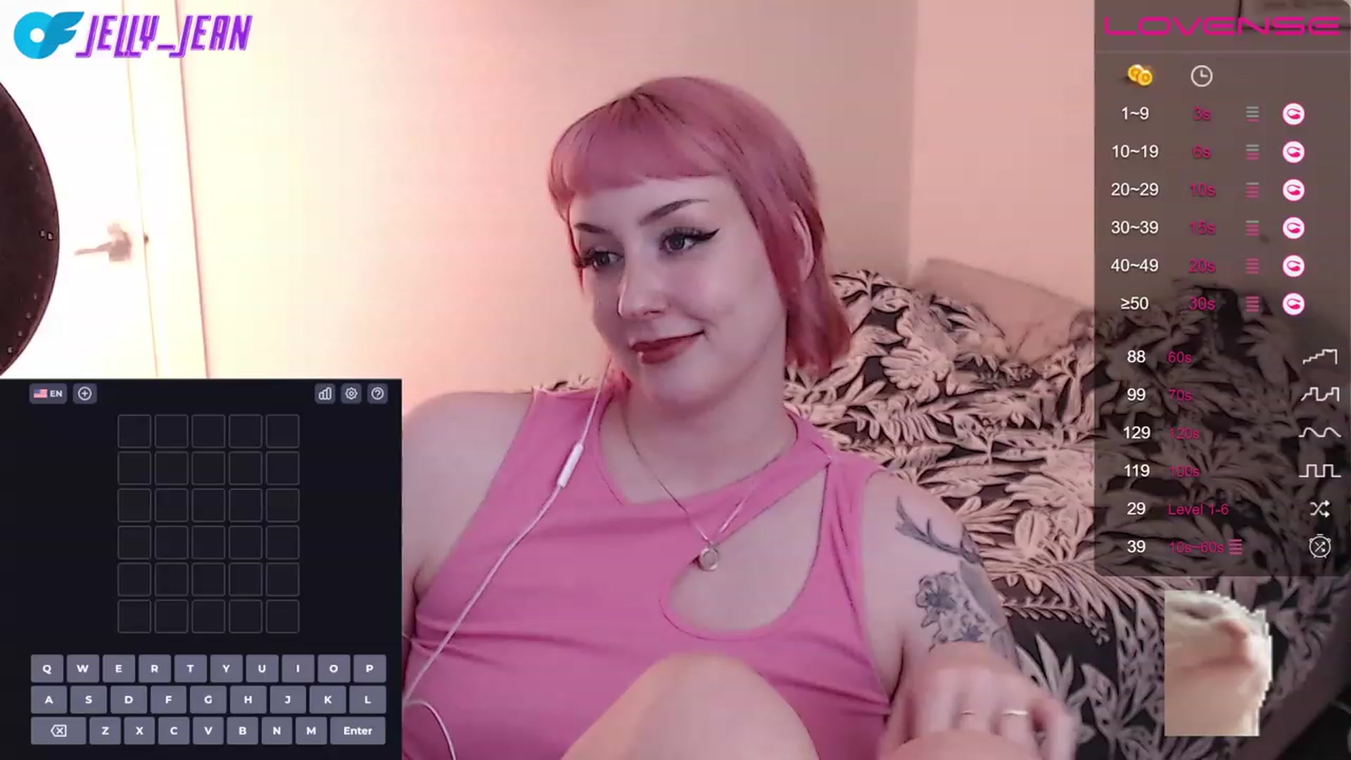 Gallery image thumbnail from Jelly_Jean's myfreecams stream on, 07/23/2023, 19:38 image 19 of 20