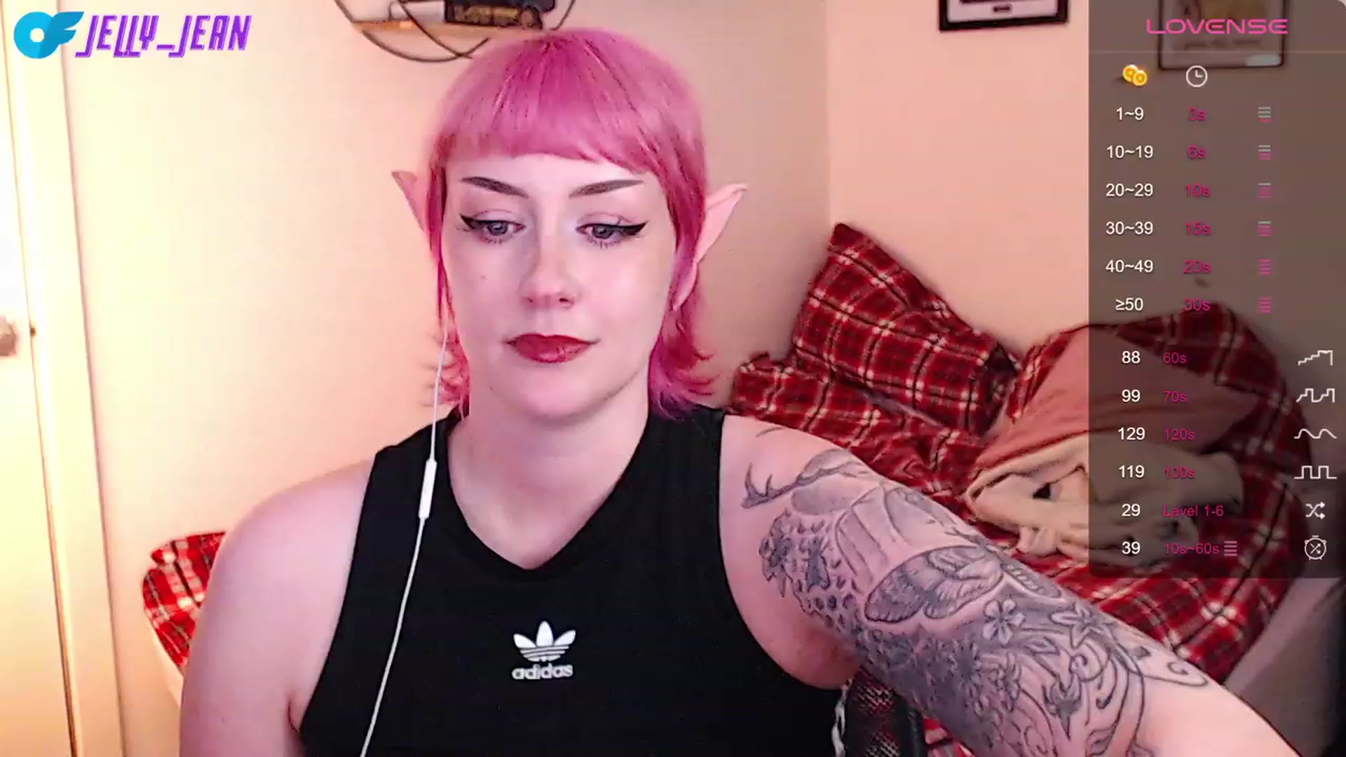 Gallery image thumbnail from Jelly_Jean's myfreecams stream on, 08/20/2023, 17:23 image 20 of 20