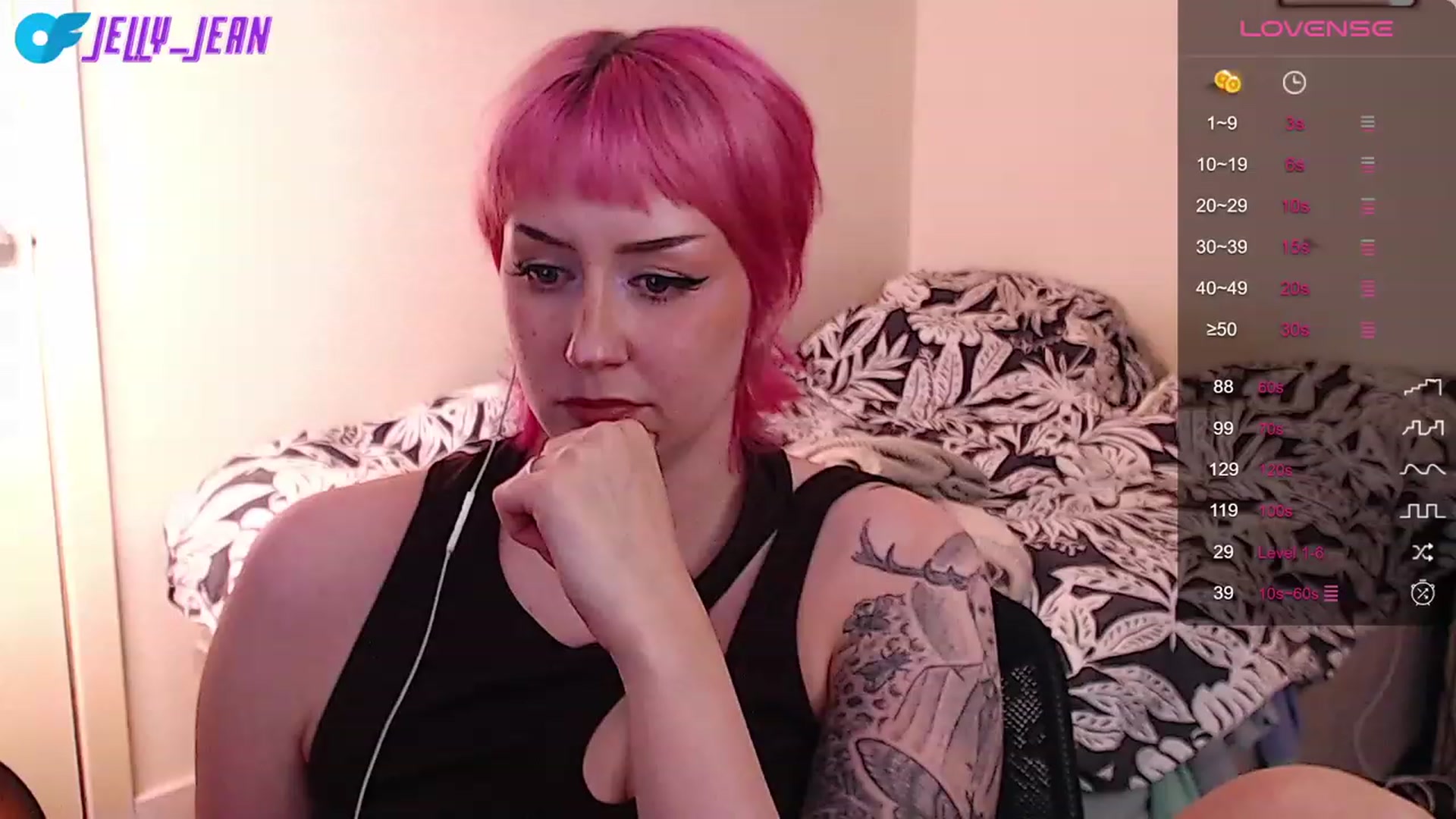 Gallery image thumbnail from Jelly_Jean's myfreecams stream on, 09/04/2023, 11:53 image 19 of 20