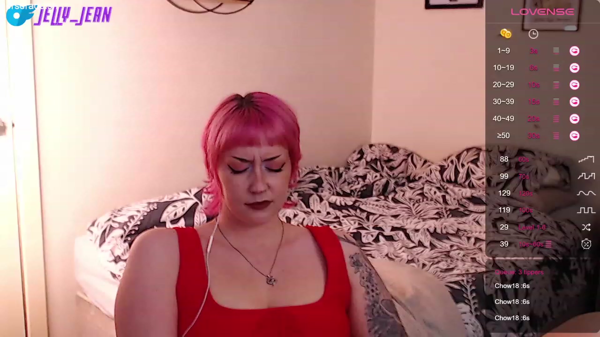 Gallery image thumbnail from Jelly_Jean's myfreecams stream on, 09/06/2023, 09:07 image 18 of 20