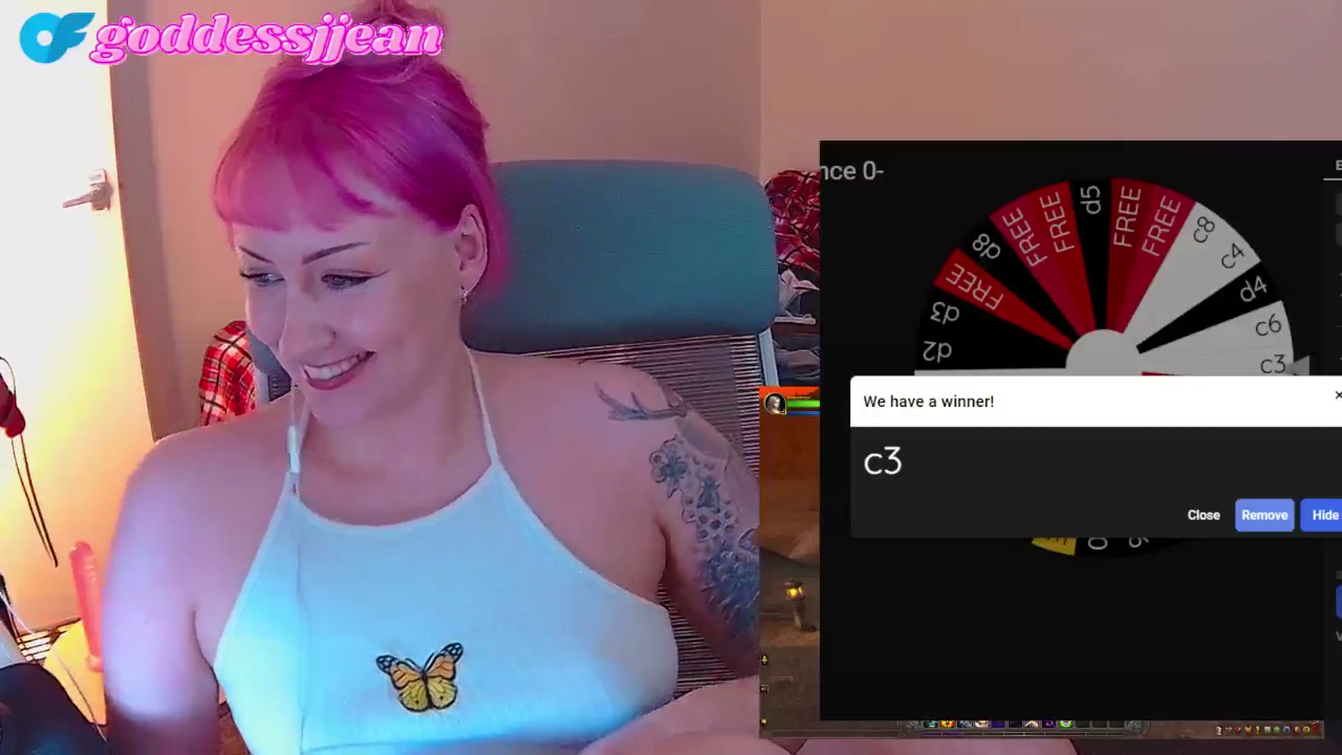 Gallery image thumbnail from Jelly_Jean's myfreecams stream on, 08/18/2024, 11:40 image 12 of 20