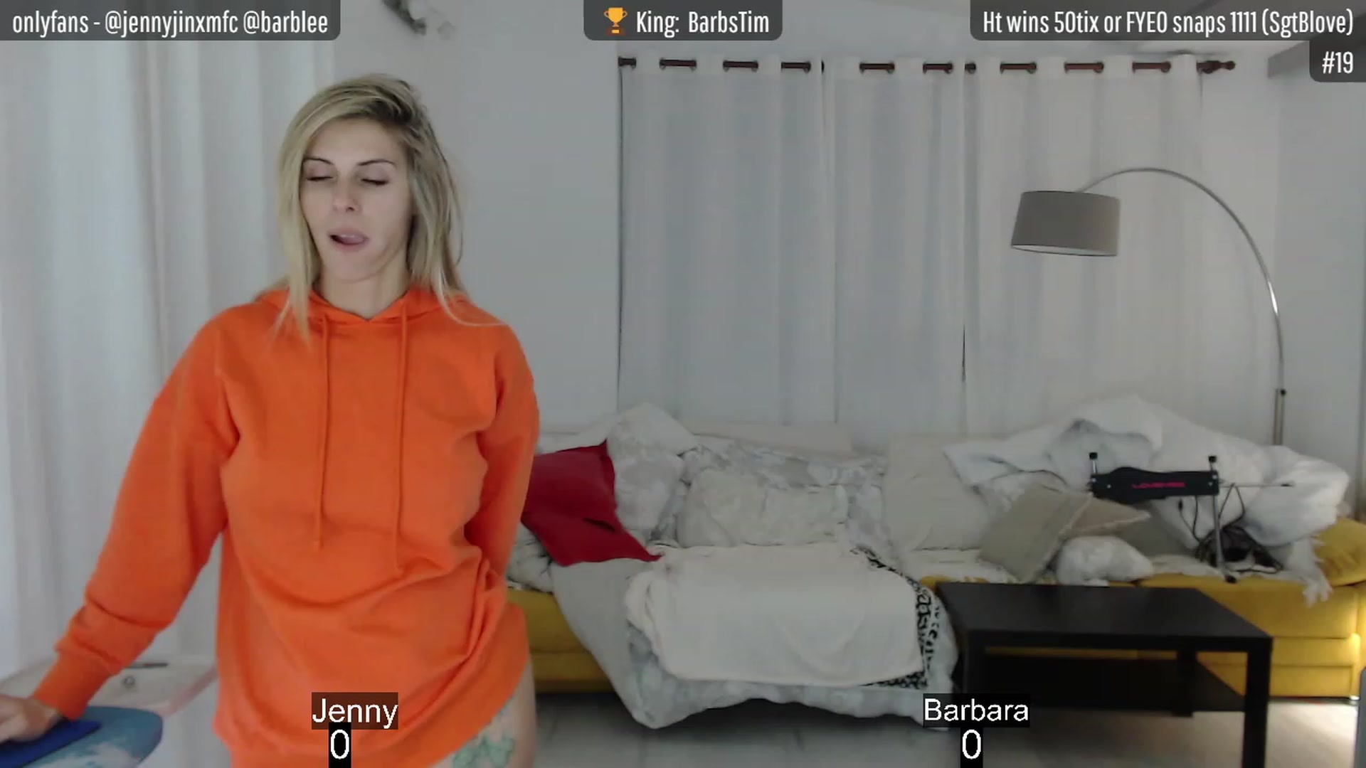 Gallery image thumbnail from JenNBarbara's myfreecams stream on, 01/29/2023, 12:46 image 3 of 20