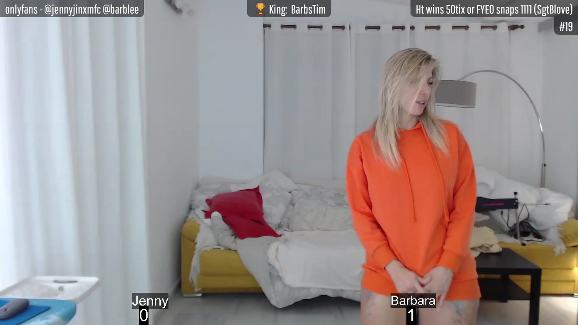Gallery image thumbnail from JenNBarbara's myfreecams stream on, 01/29/2023, 12:46 image 6 of 20