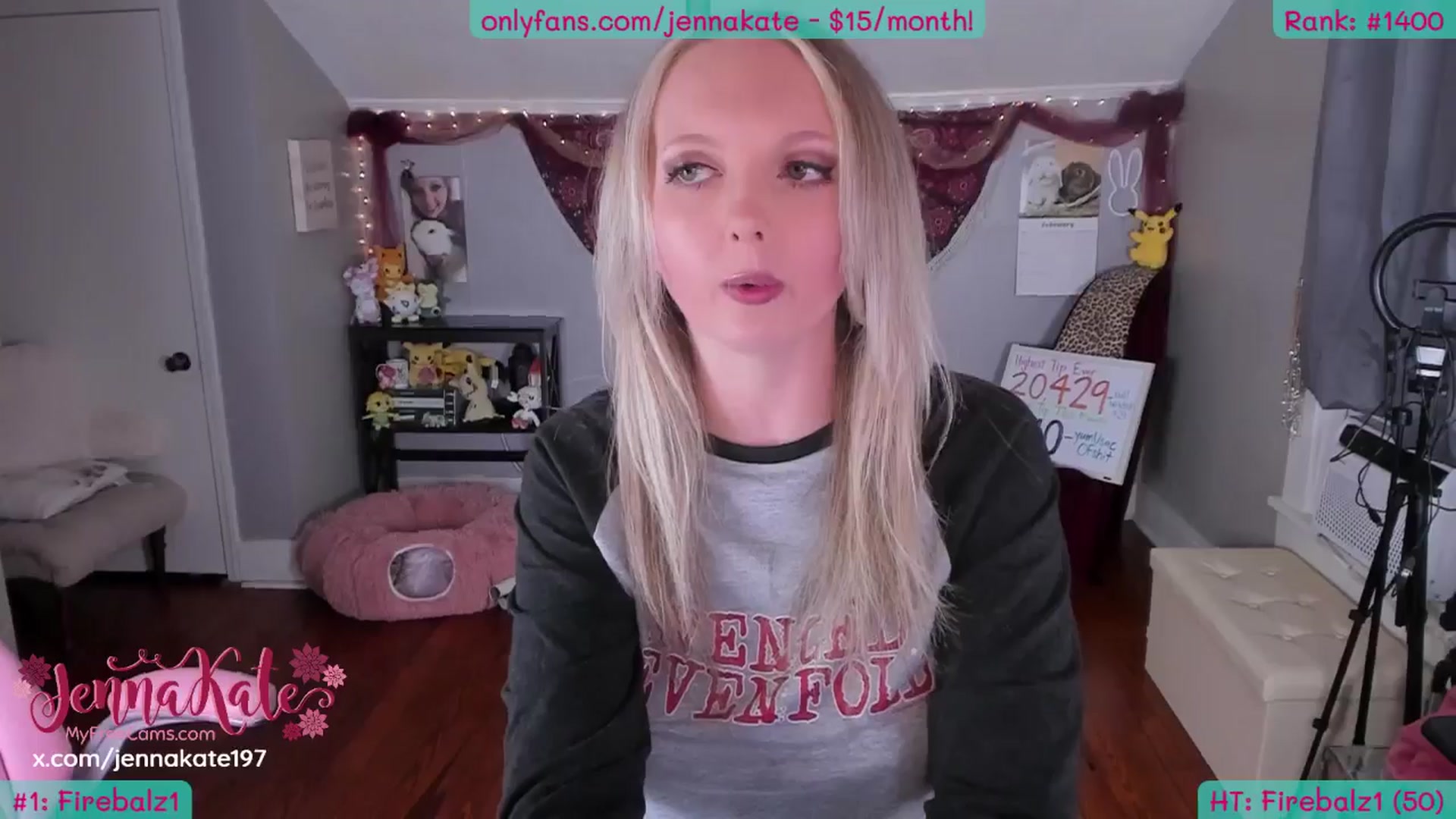 Gallery image thumbnail from JennaKate's myfreecams stream on, 02/24/2026, 02:59 image 16 of 20