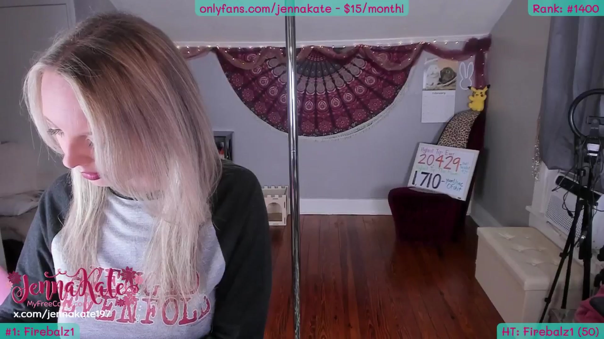 Gallery image thumbnail from JennaKate's myfreecams stream on, 02/24/2026, 02:59 image 15 of 20