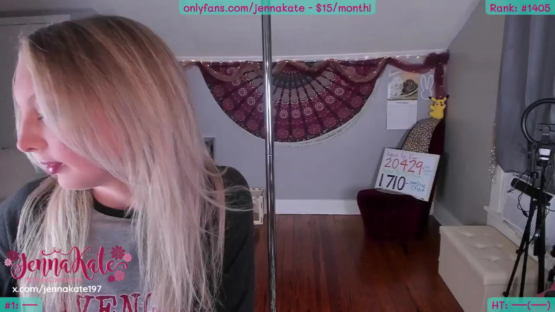 Gallery image thumbnail from JennaKate's myfreecams stream on, 02/24/2026, 02:59 image 2 of 20