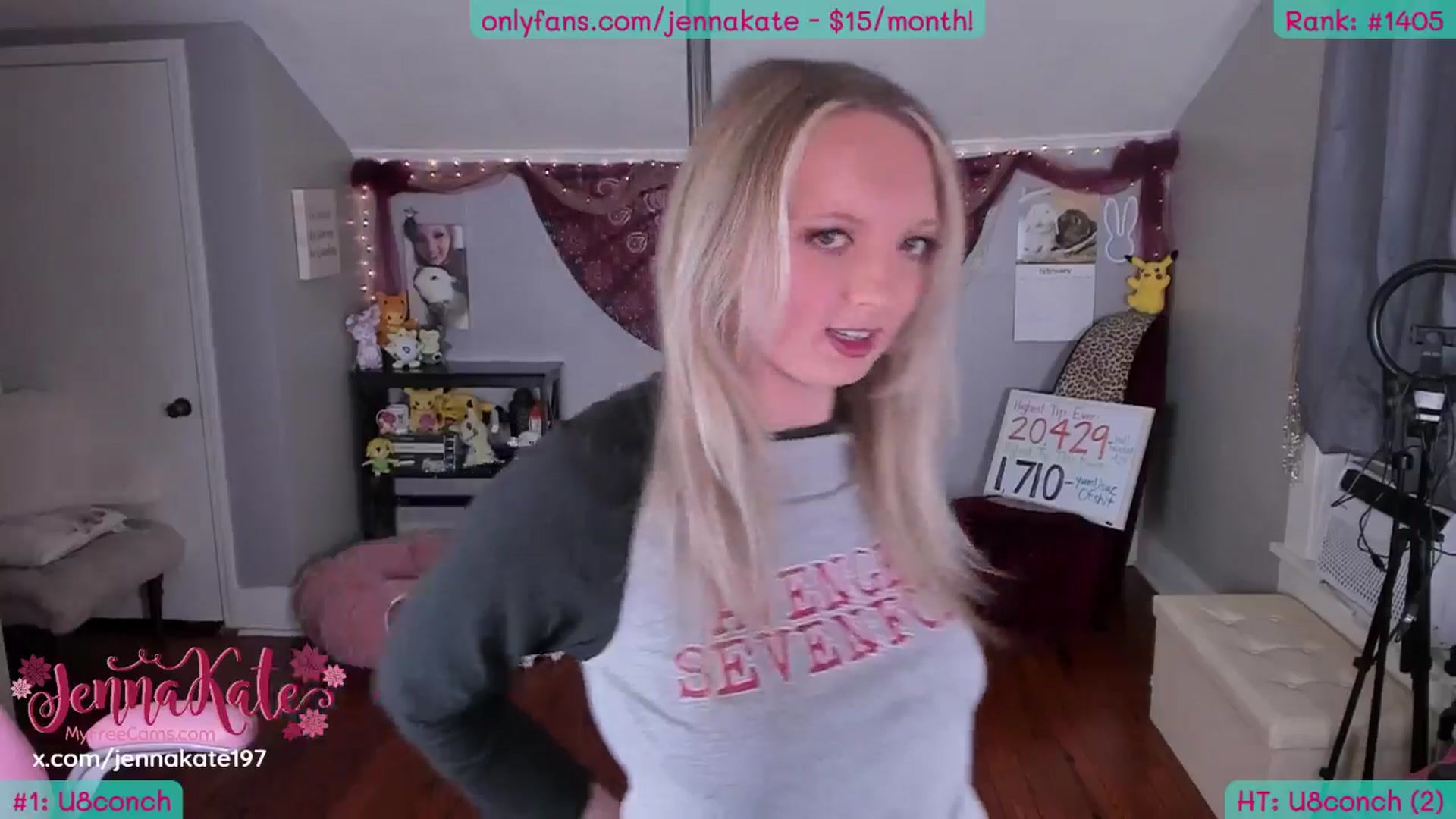 Gallery image thumbnail from JennaKate's myfreecams stream on, 02/24/2026, 02:59 image 3 of 20