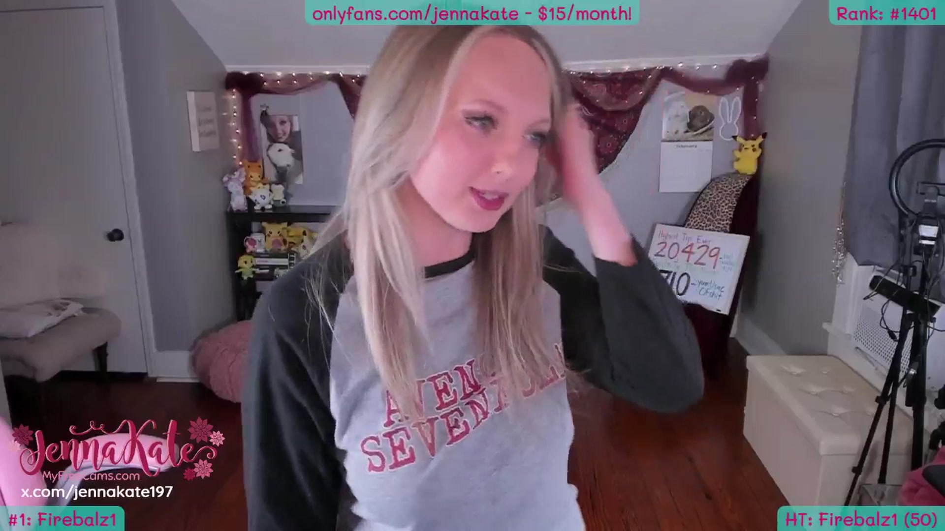 Gallery image thumbnail from JennaKate's myfreecams stream on, 02/24/2026, 02:59 image 18 of 20