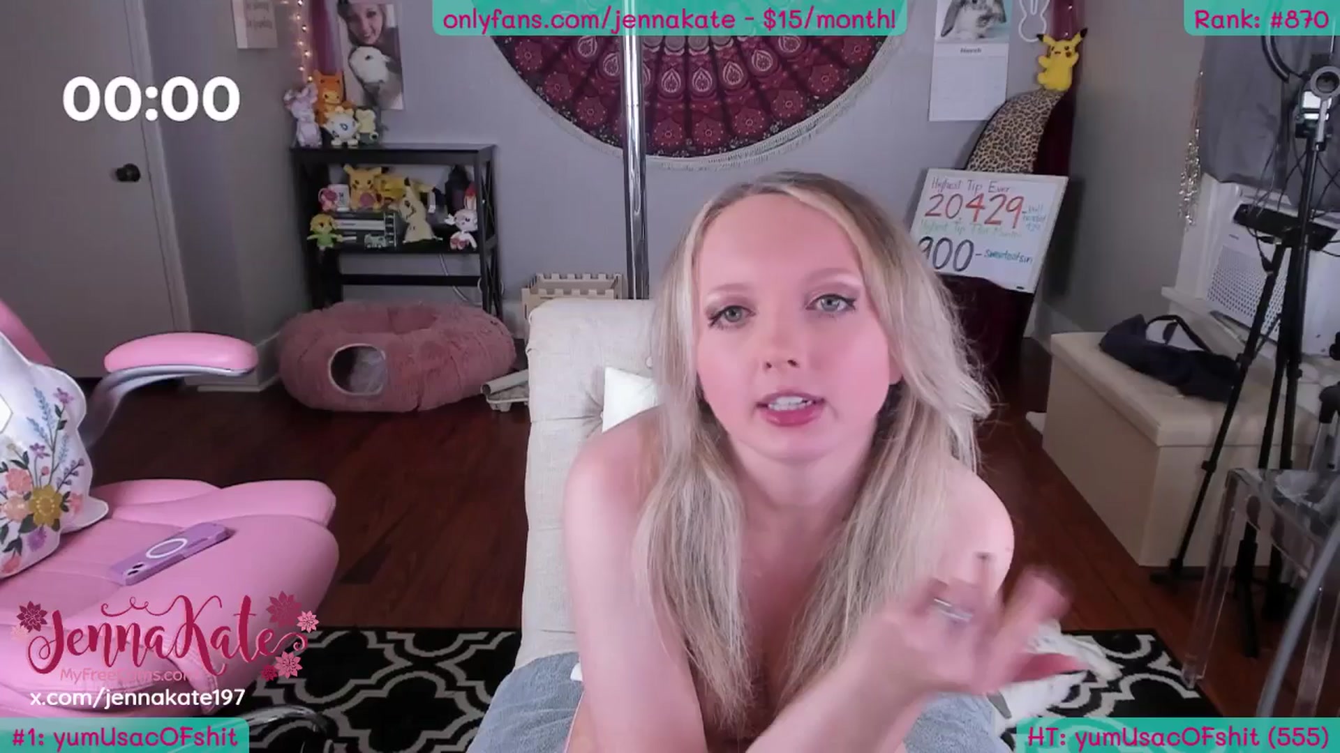Gallery image thumbnail from JennaKate's myfreecams stream on, 03/09/2026, 05:16 image 19 of 20