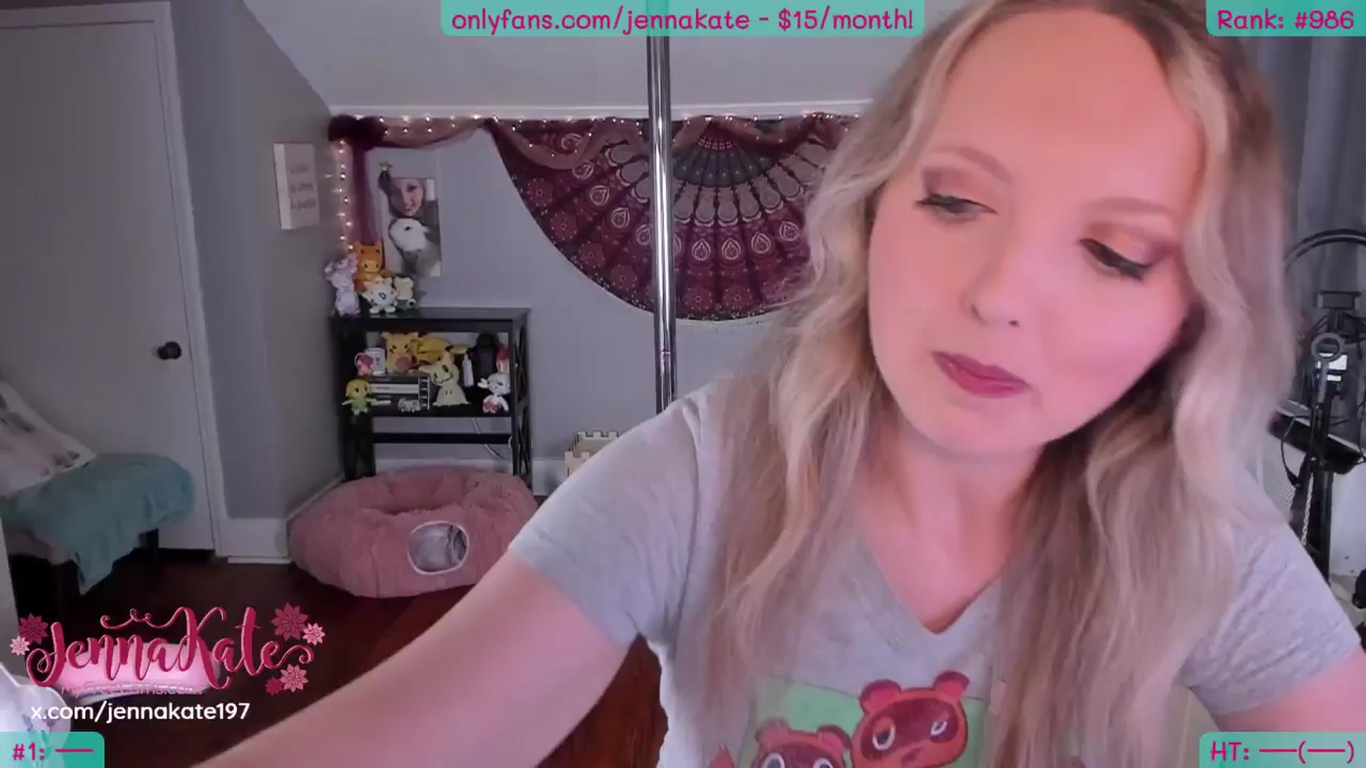 Gallery image thumbnail from JennaKate's myfreecams stream on, 04/15/2026, 04:30 image 1 of 20