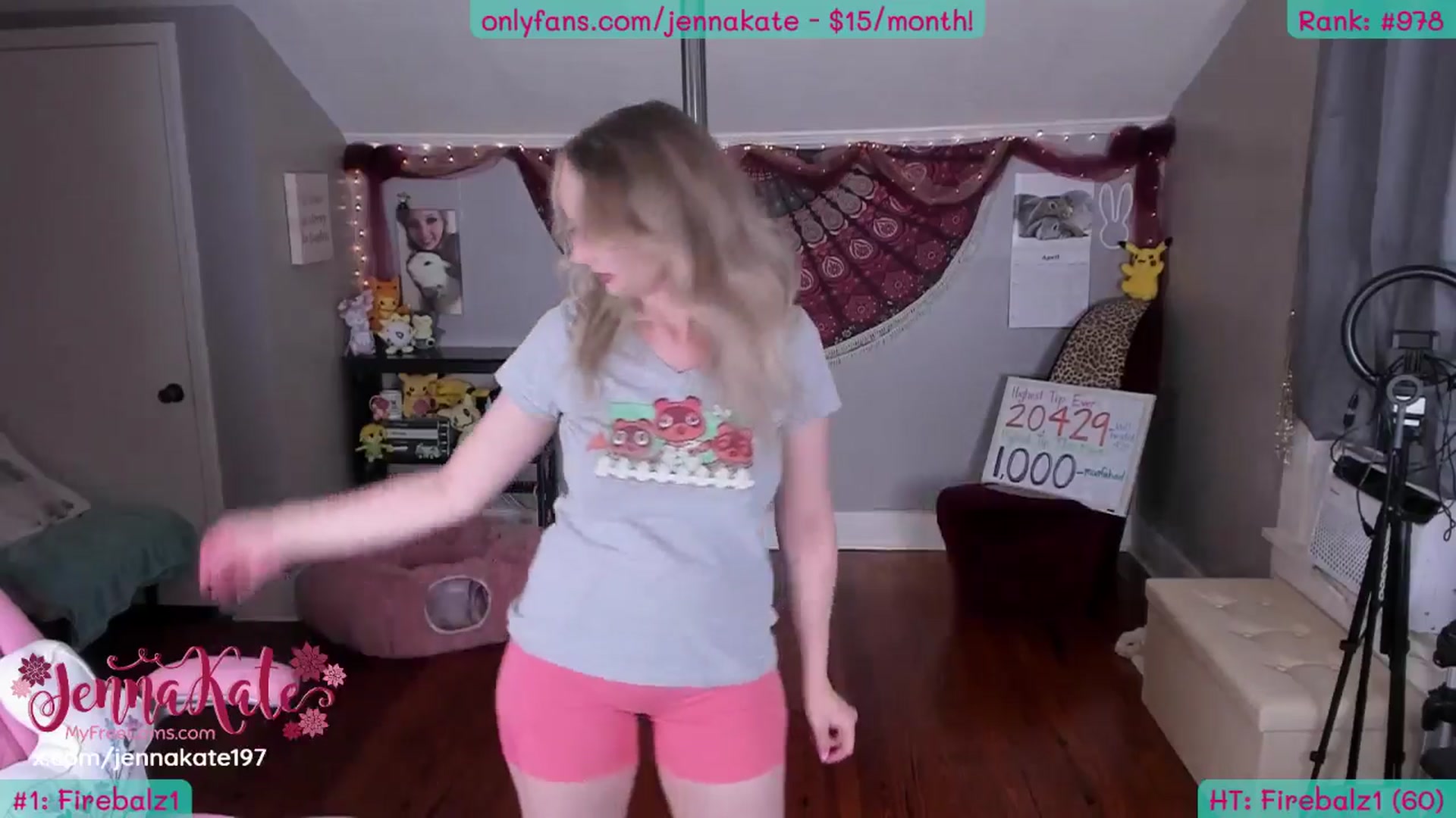 Gallery image thumbnail from JennaKate's myfreecams stream on, 04/15/2026, 04:30 image 7 of 20